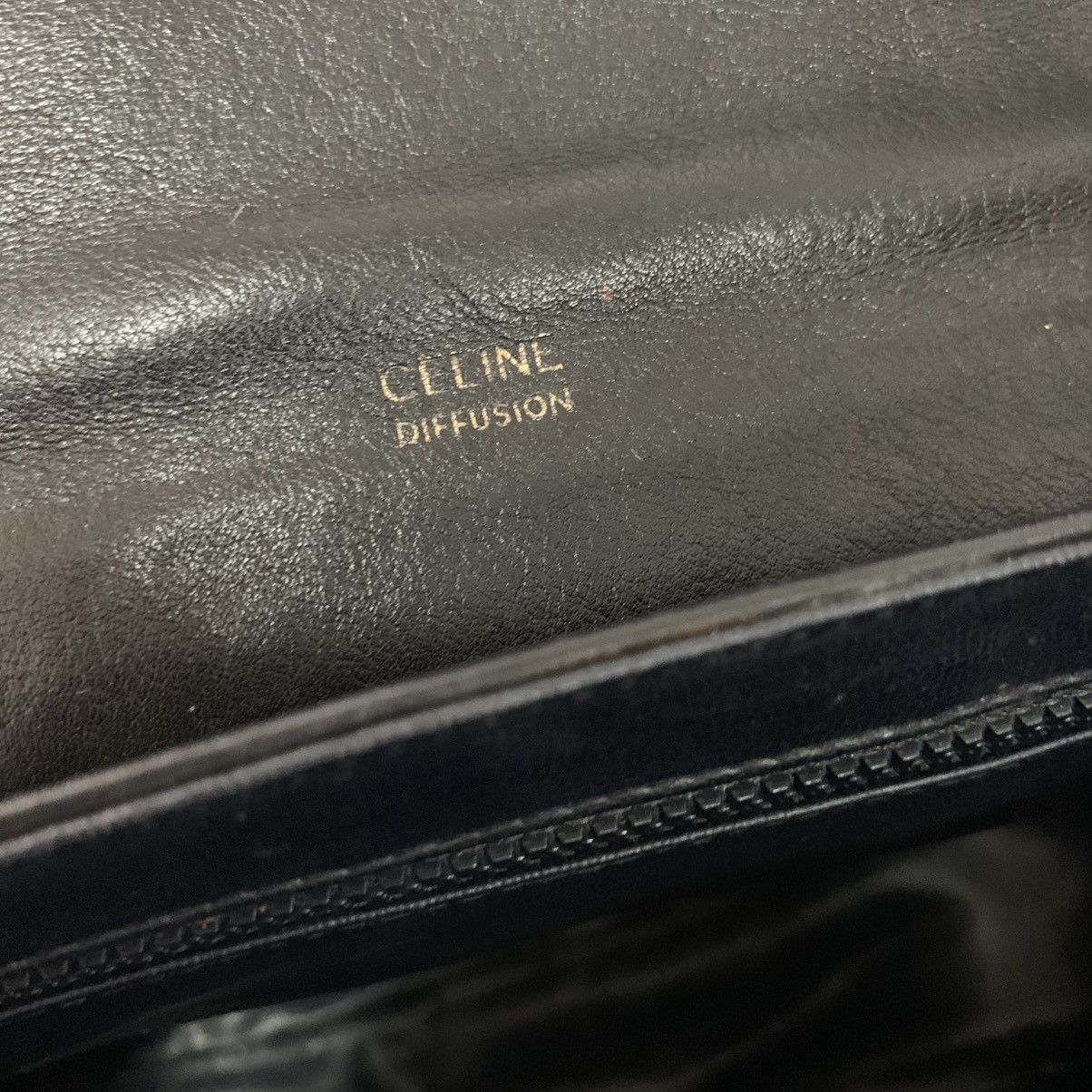 Celine Celine Leather Black Sling Bag Size ONE SIZE - 13 Thumbnail