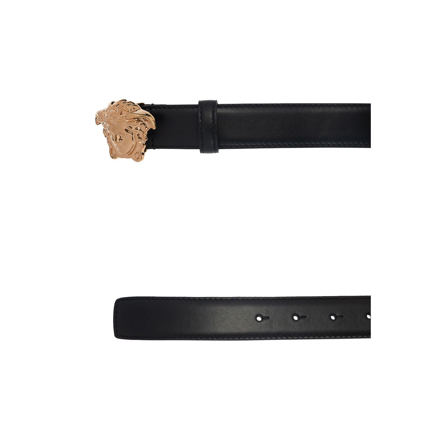 Versace VERSACE Black Decorative Buckle Belt New & Authentic (Men's Size ONE SIZE - 3 Thumbnail