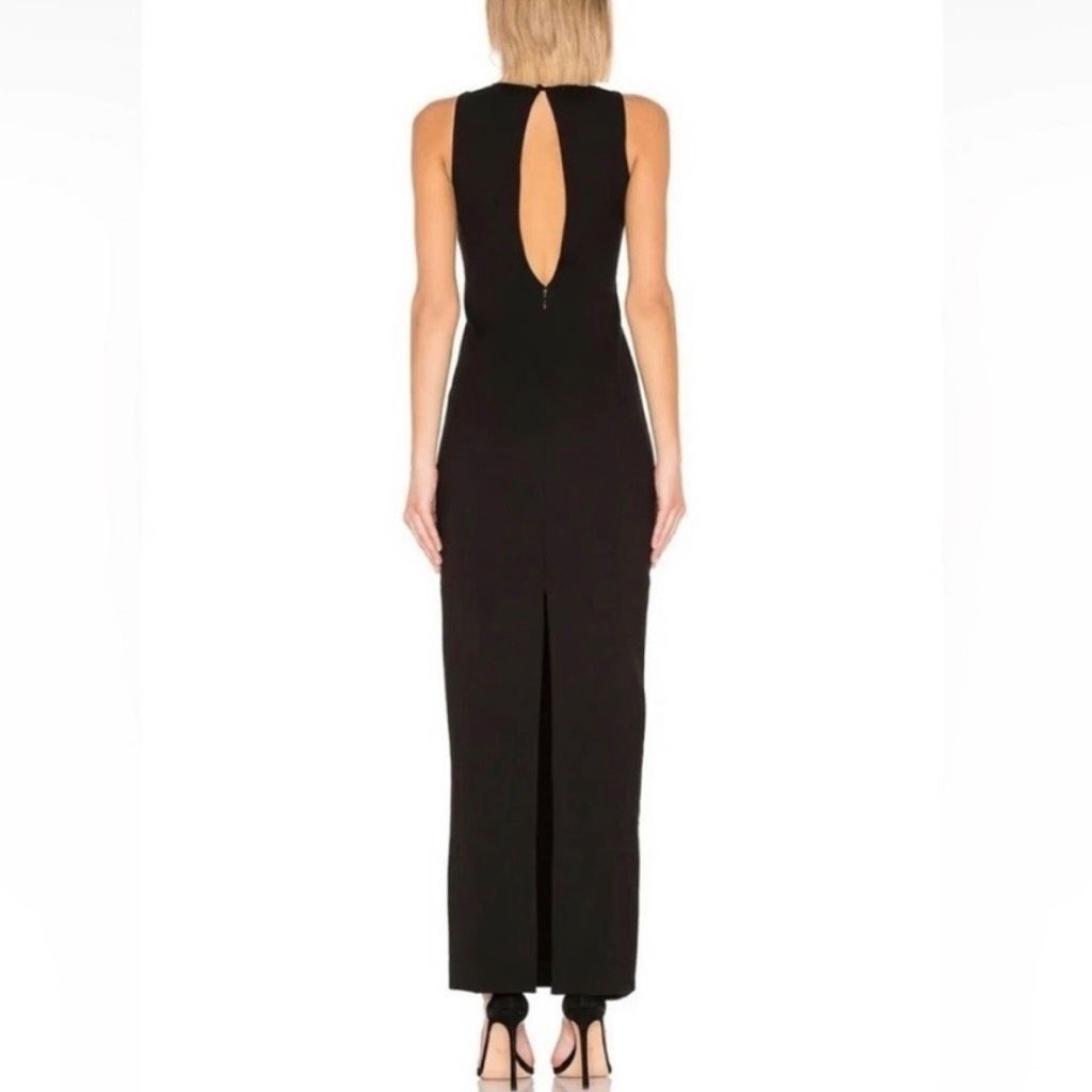 Other Lovers + Friends Saskeah Sheer Cutout Maxi Dress Gown in Black Women’s Small Size S / US 4 / IT 40 - 4 Thumbnail