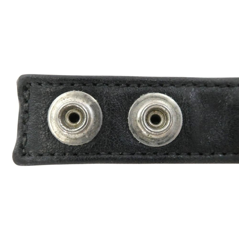 Chrome Hearts Chrome Hearts 3 Button Snap Leather Bracelet Size ONE SIZE - 6 Thumbnail