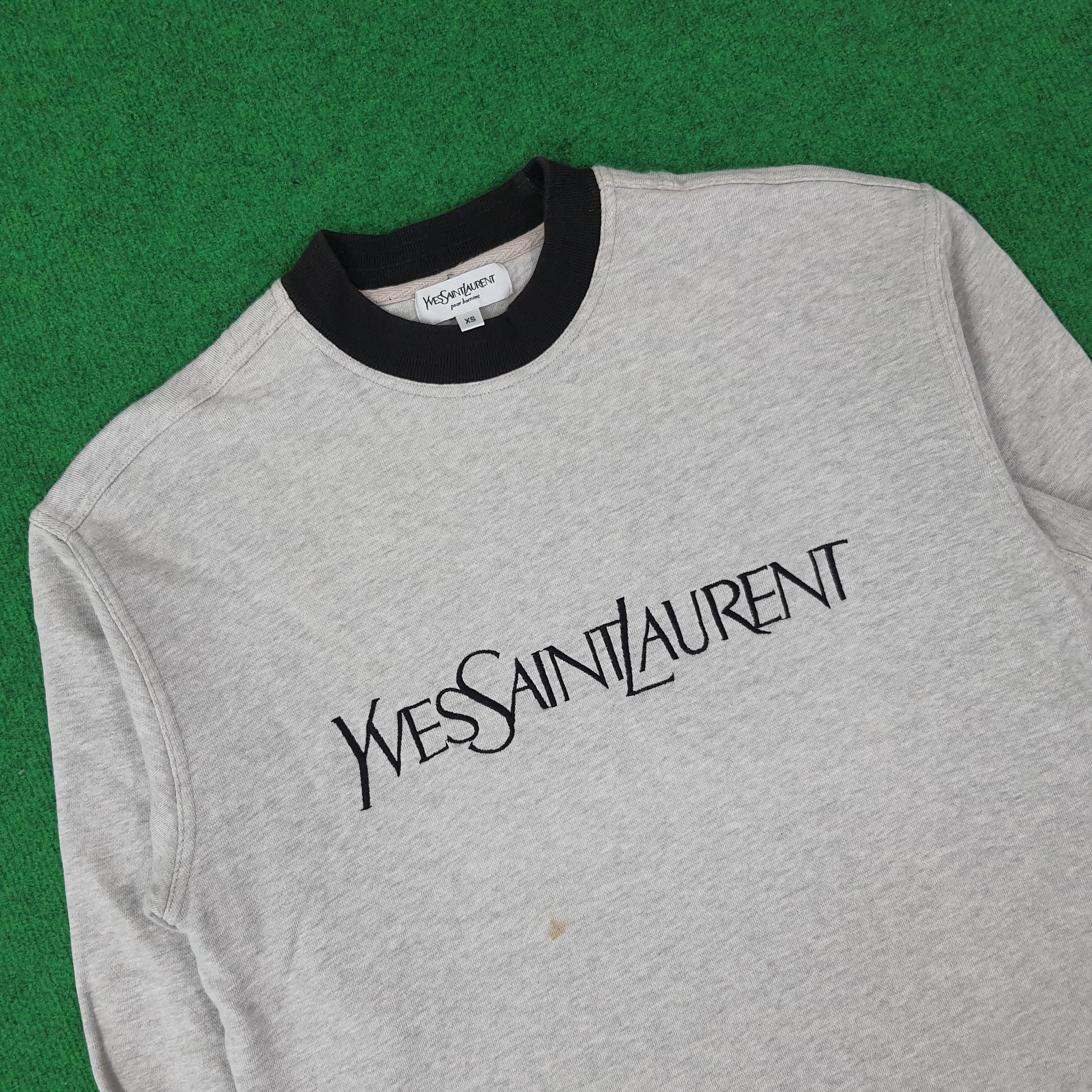 Yves Saint Laurent Vintage Yves Saint Laurent YSL Sweatshirt C250N13 Size US S / EU 44-46 / 1 - 2 Thumbnail