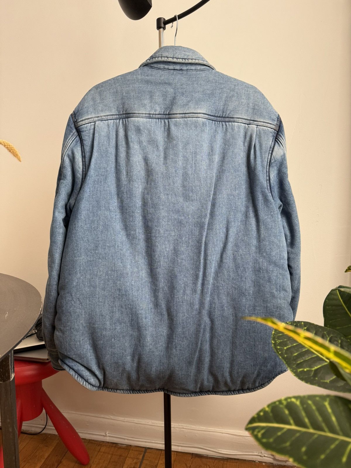Loewe Loewe Denim Padded Oversized Shirt Jacket 48 Size US M / EU 48-50 / 2 - 2 Thumbnail