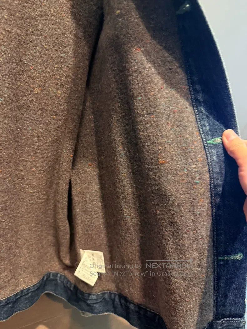 Neighborhood Neighborhood Splashed Destroyed Denim Jacket Size US XL / EU 56 / 4 - 3 Thumbnail