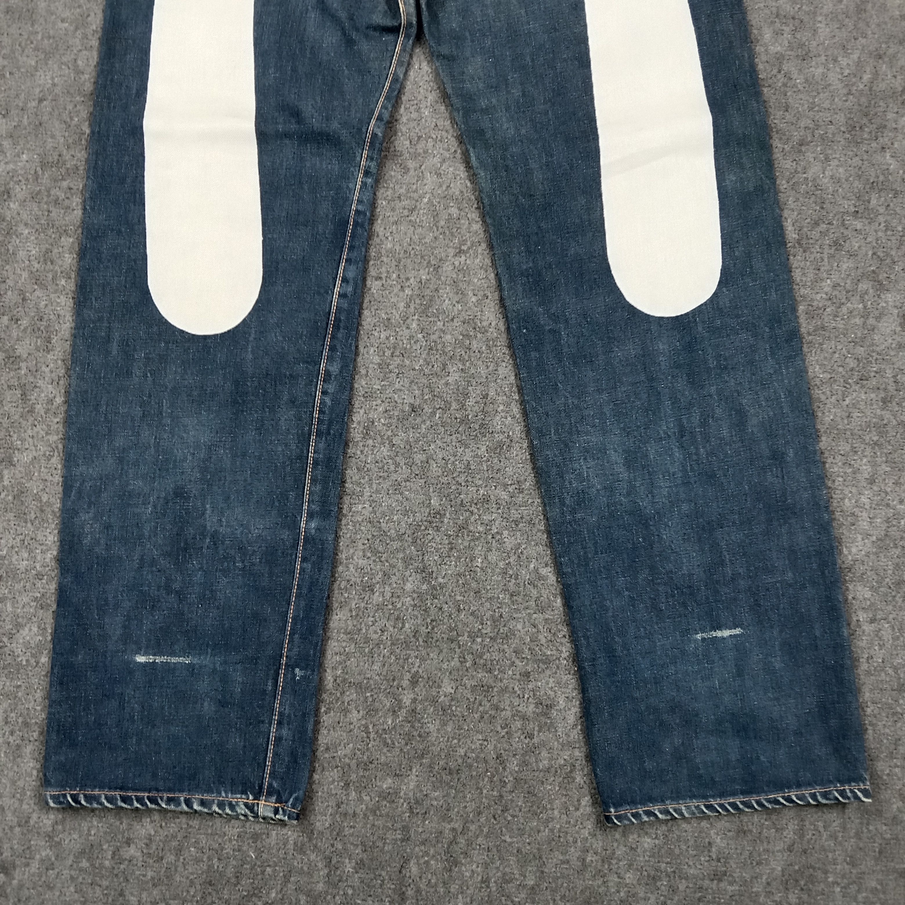 Evisu EVIS Japanese Selvedge Custom Diacock Jeans C280N32 Size US 29 - 4 Thumbnail