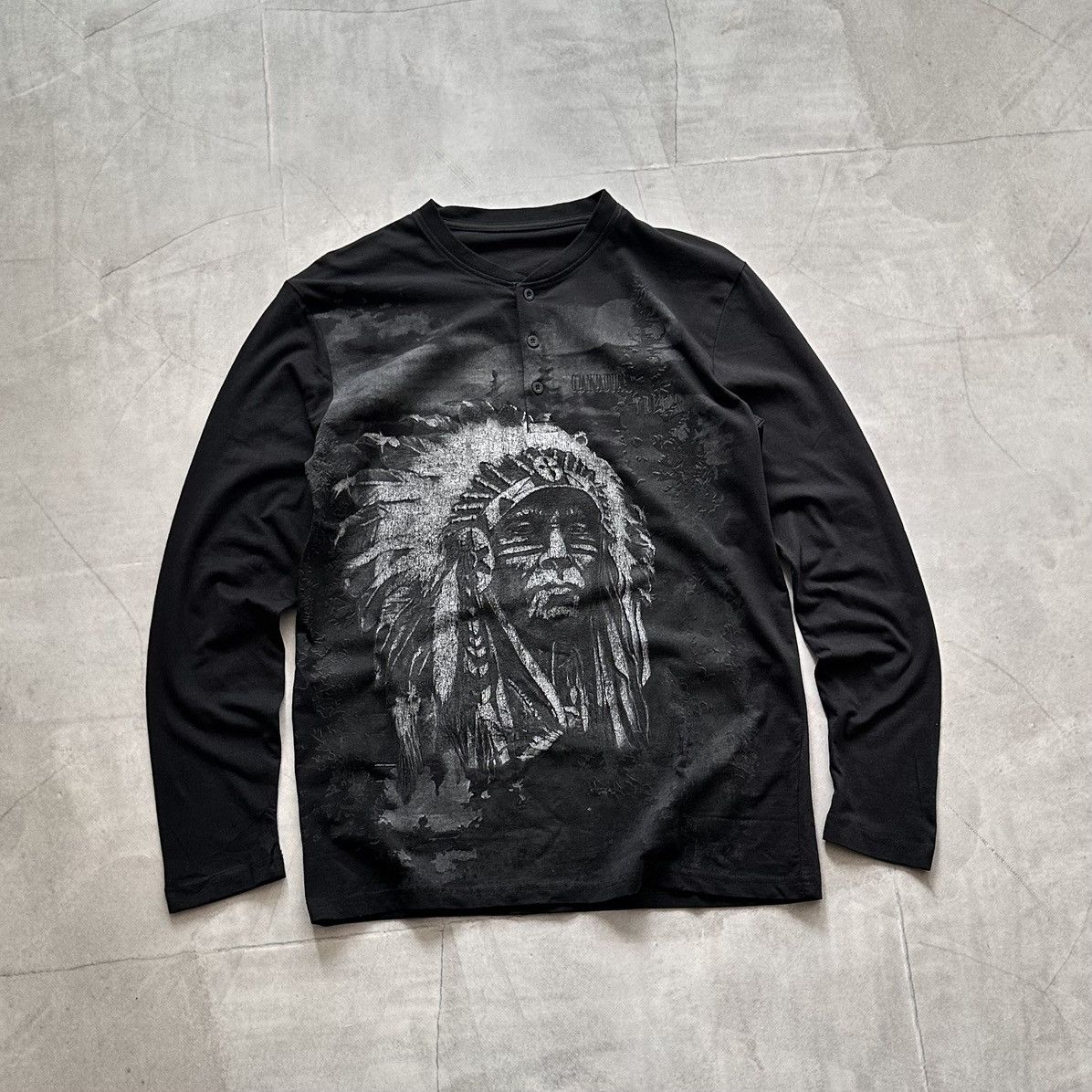 Punk Tribal Chief Henley Long Sleeve In The Attic Impala