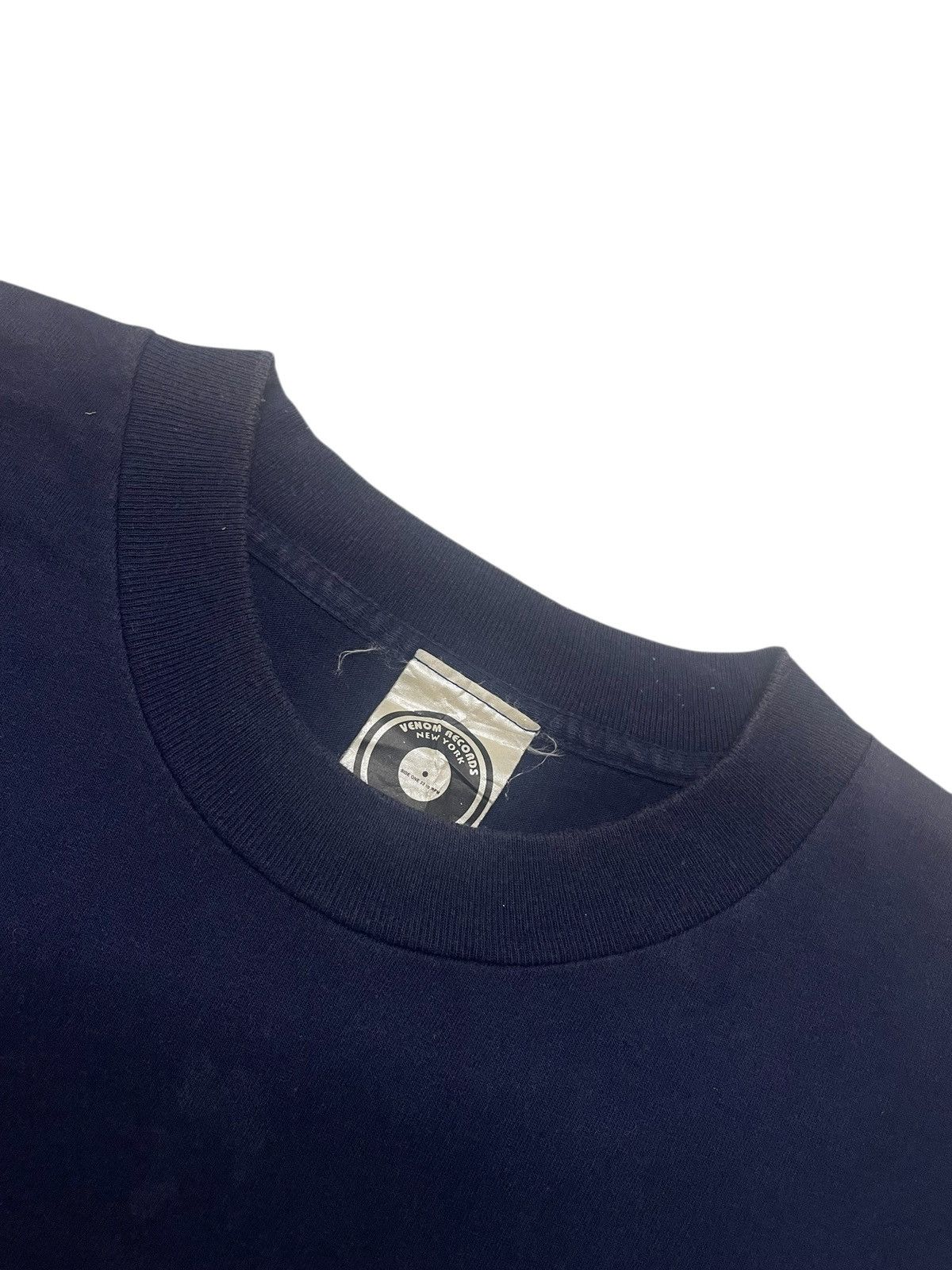 Band Tees × Rap Tees × Vintage Vintage 90s VENOM RECORD New York Hip Hop Apparel Co. Tees Size US L / EU 52-54 / 3 - 5 Thumbnail