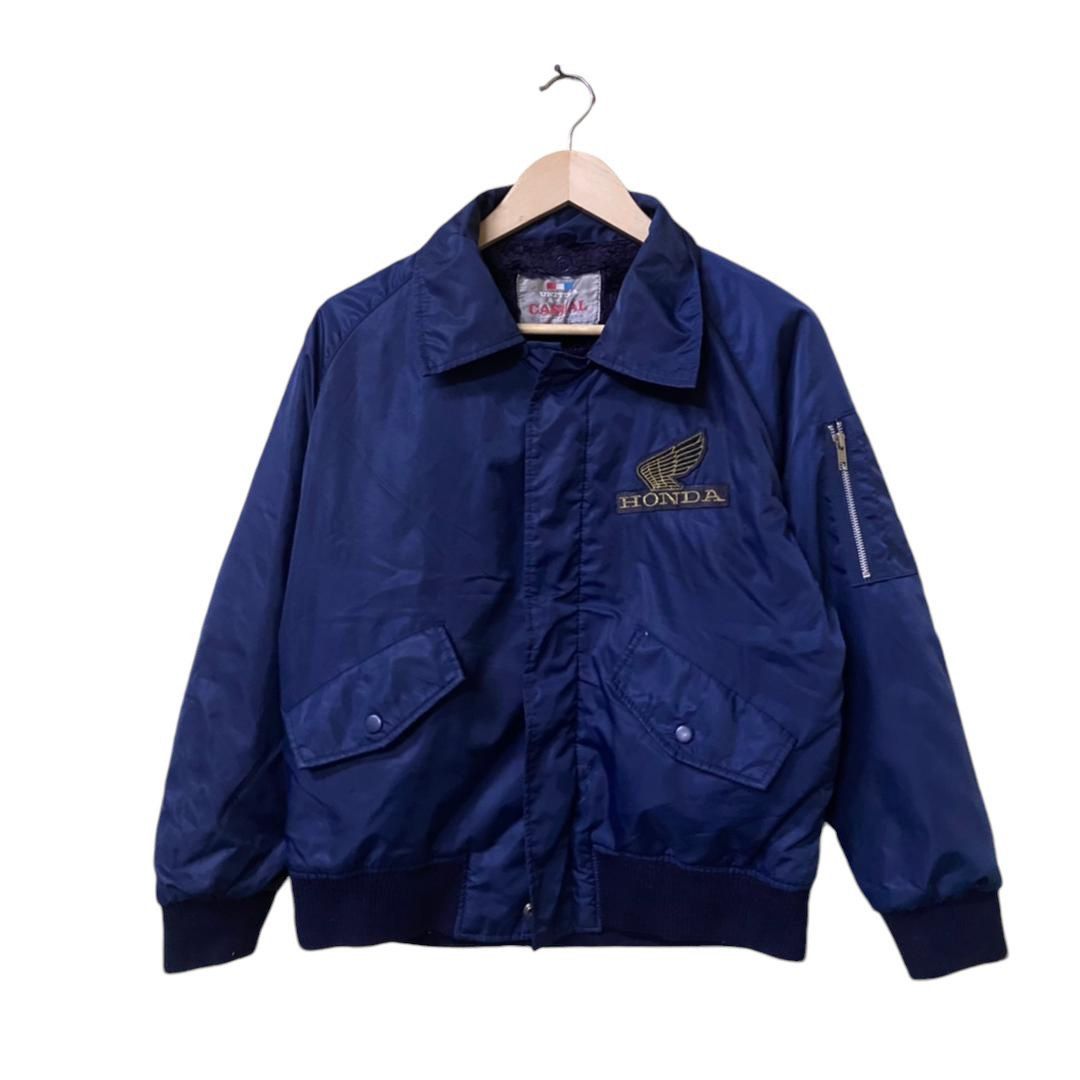 Japanese Brand × Vintage Vintage 90s bomber jacket Honda sport specialities Size US M / EU 48-50 / 2 - 1 Thumbnail