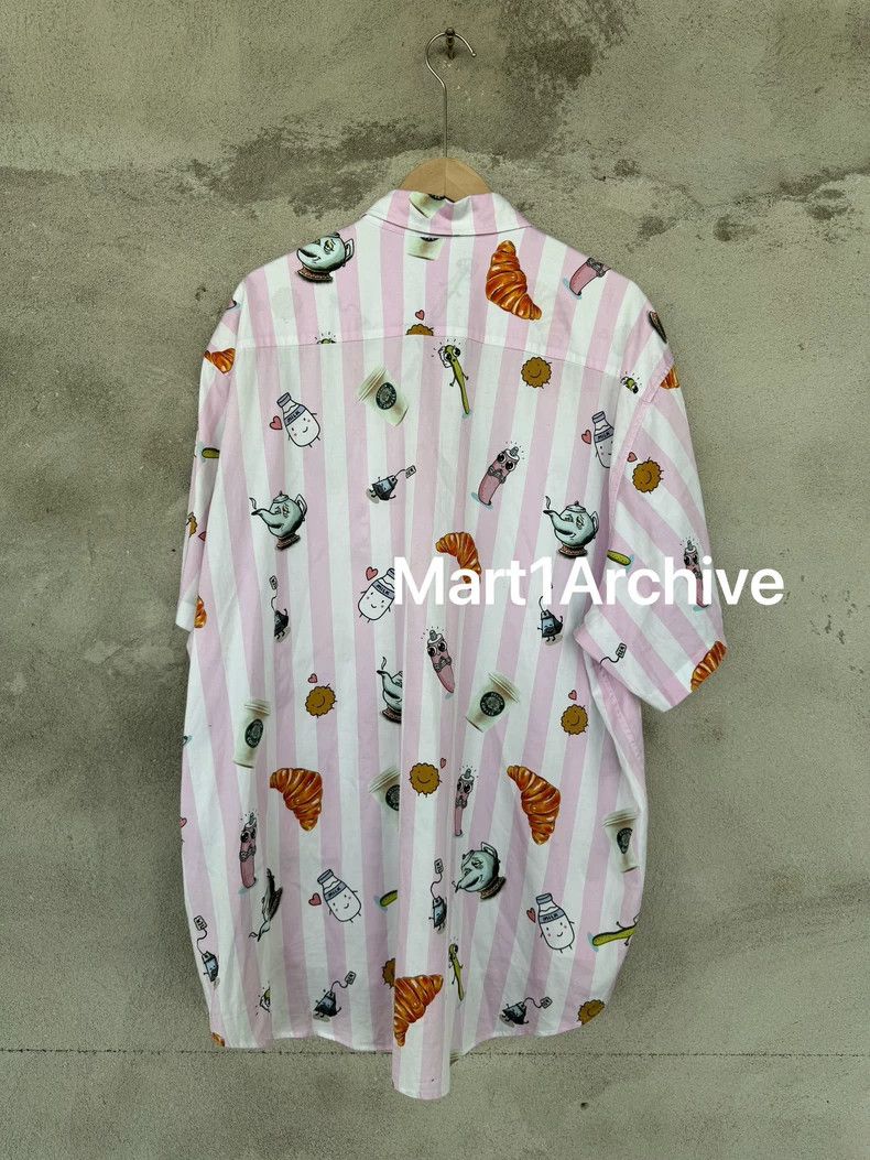 Vetements Vetements Cartoon striped short sleeve shirt 2502-Nextarrow Size US M / EU 48-50 / 2 - 2 Thumbnail