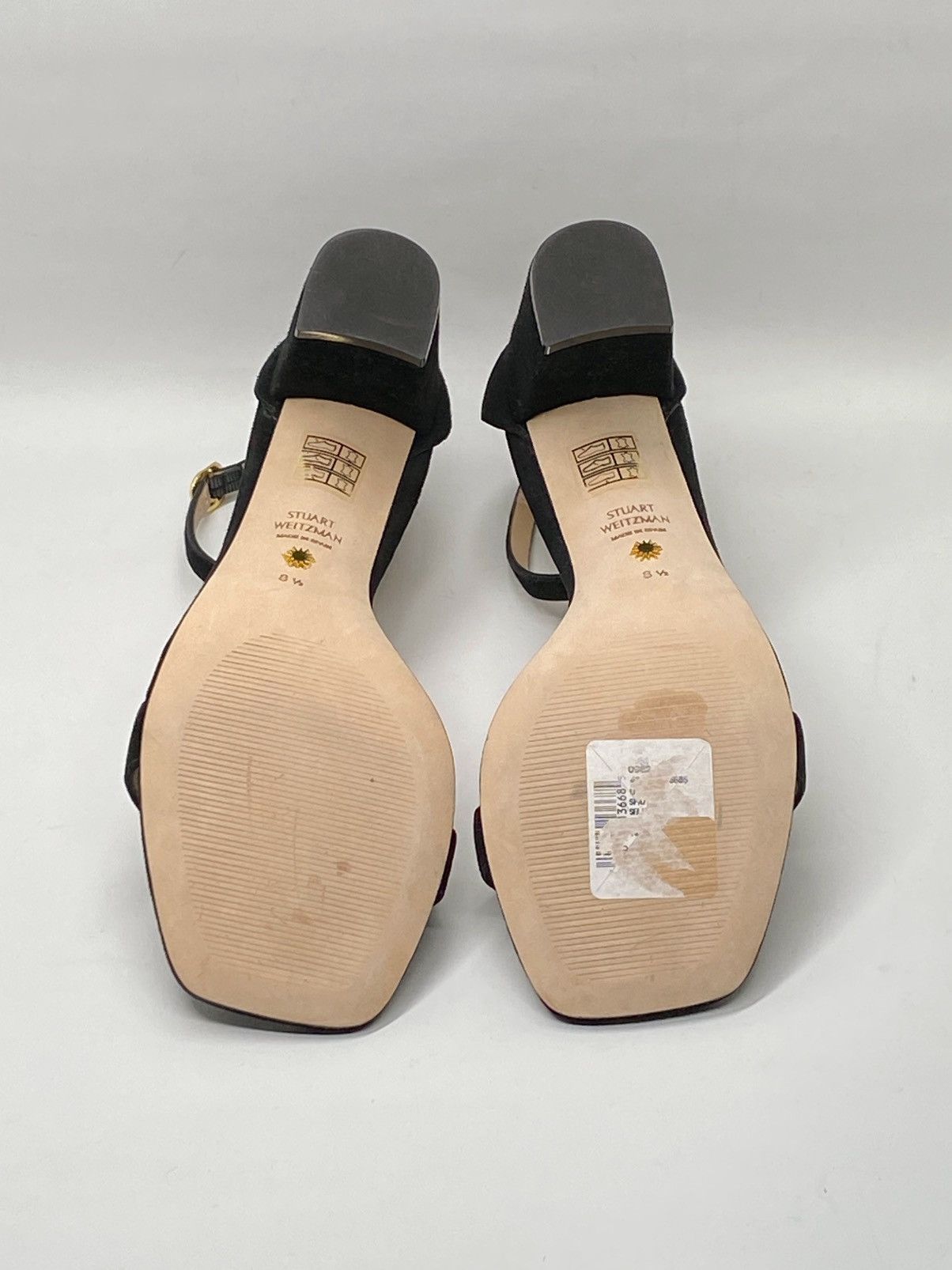 Stuart Weitzman Stuart Weitzman Suede Block Heeled Sandals size 8.5 Size US 8.5 / IT 38.5 - 9 Thumbnail