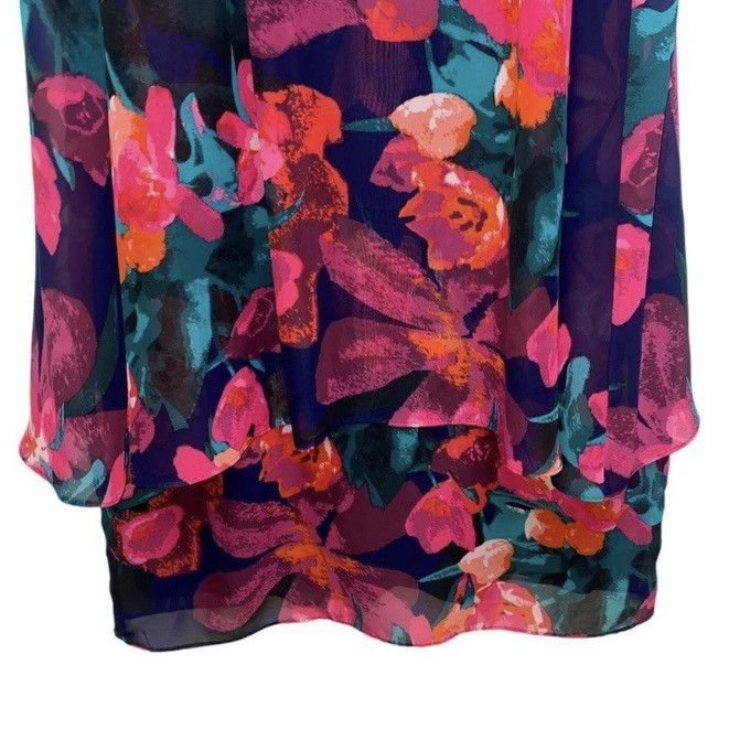 Allsaints ALL SAINTS ELIZA J Women’s Sleeveless Floral Print Dress Size XS / US 0-2 / IT 36-38 - 5 Thumbnail