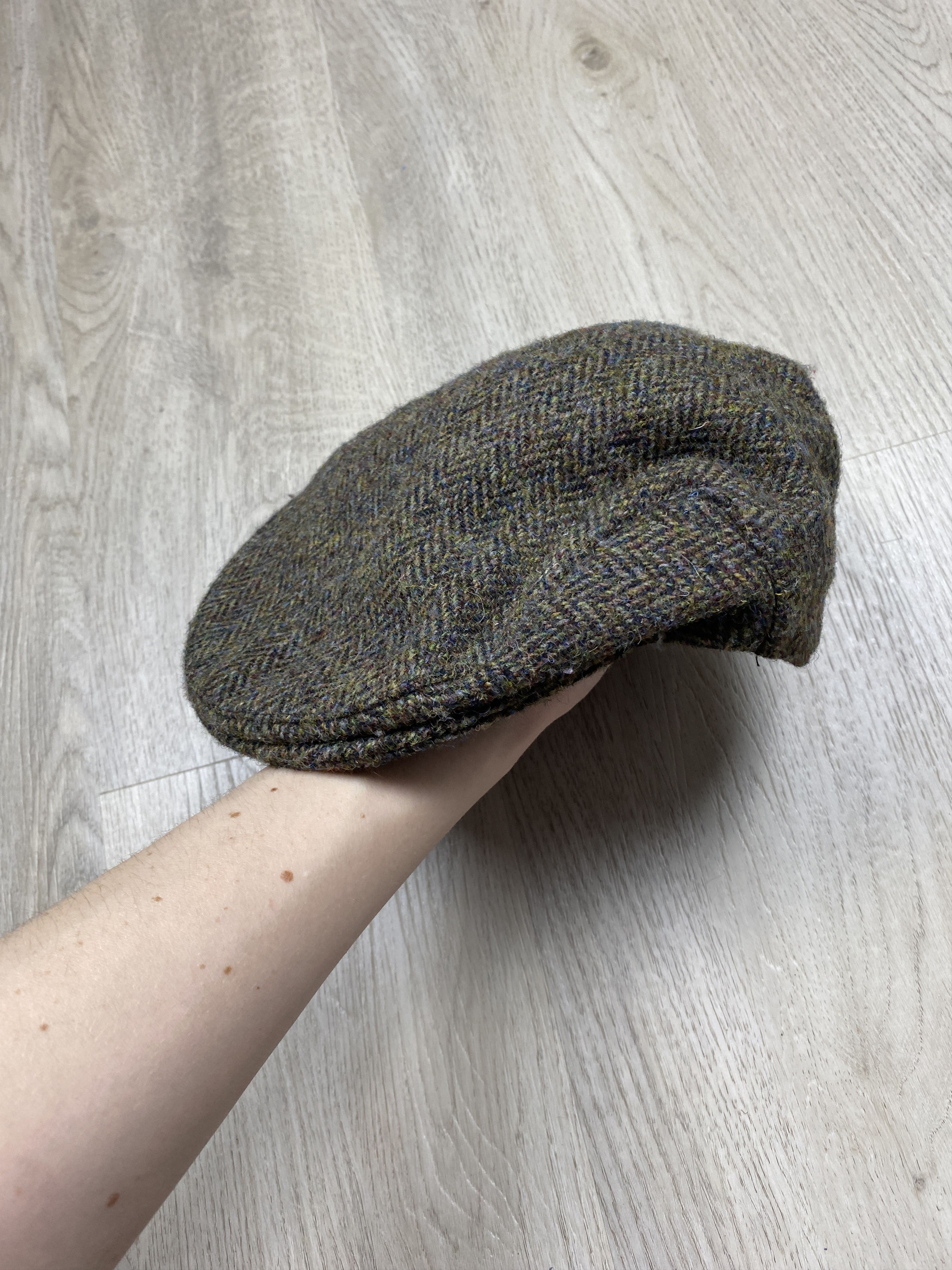 Harris Tweed × Vintage Harris Tweed Vintage Mens Wool Hat Size ONE SIZE - 3 Thumbnail