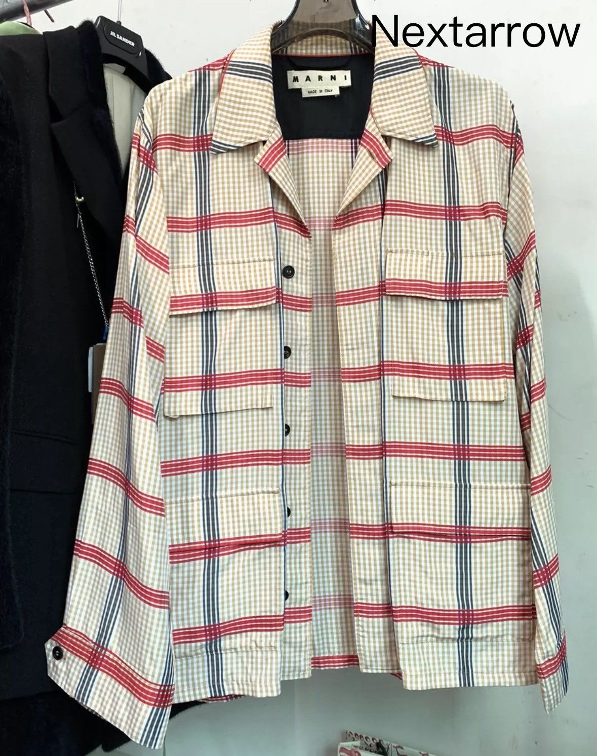 Marni MARNI SS20 fashion show plaid shirt jacket2412-Nextarrow Size US M / EU 48-50 / 2 - 1 Thumbnail