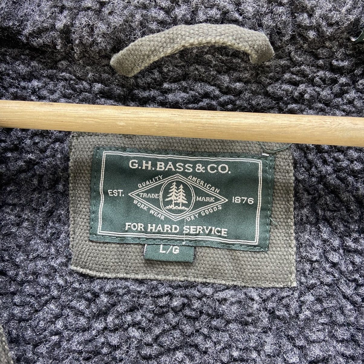 G.H. Bass & Co. G.H. Bass & Co. American Work Wear Duck Sherpa Hoodie Zipper Size US M / EU 48-50 / 2 - 20 Thumbnail