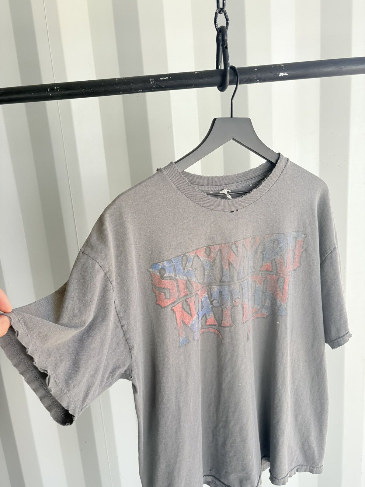 Band Tees Vintage Lynard Skynard Shirt Faded Distressed Grunge Band Size US XL / EU 56 / 4 - 2 Thumbnail