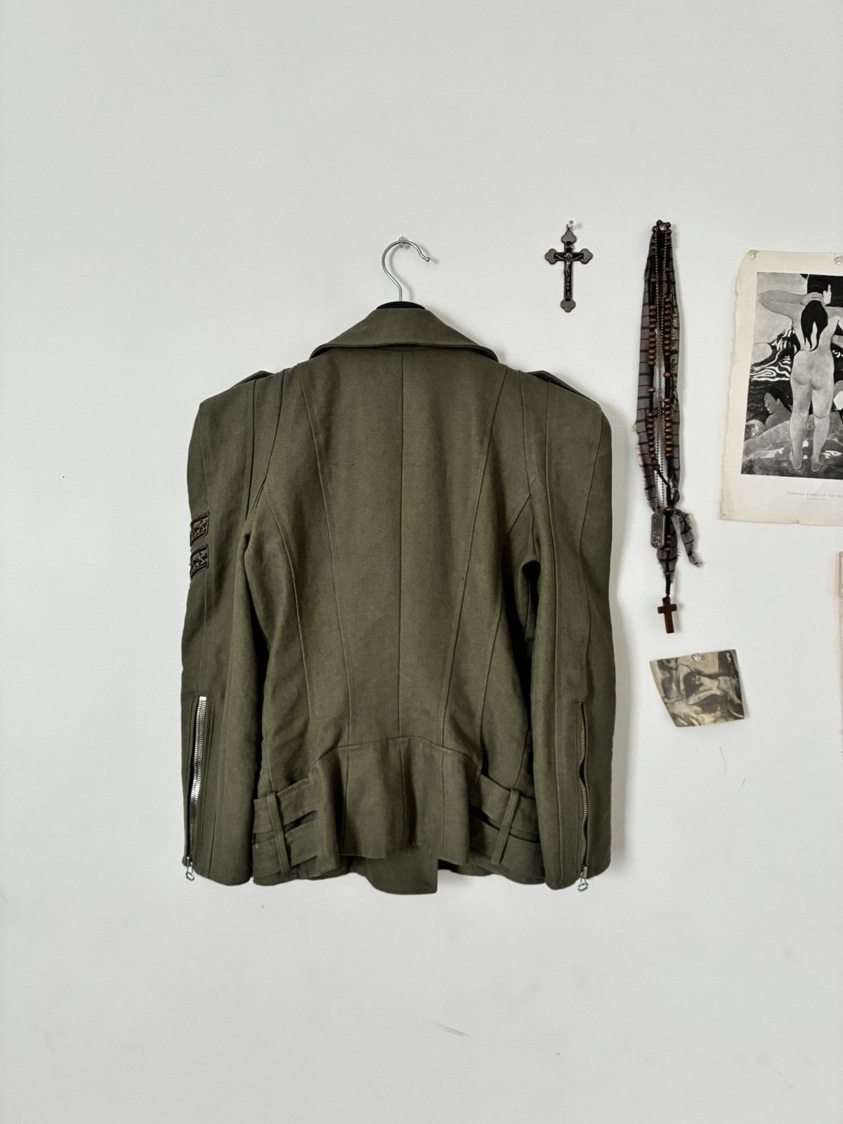 Balmain Balmain SS10 Star Studded Military Jacket Size S / US 4 / IT 40 - 6 Thumbnail