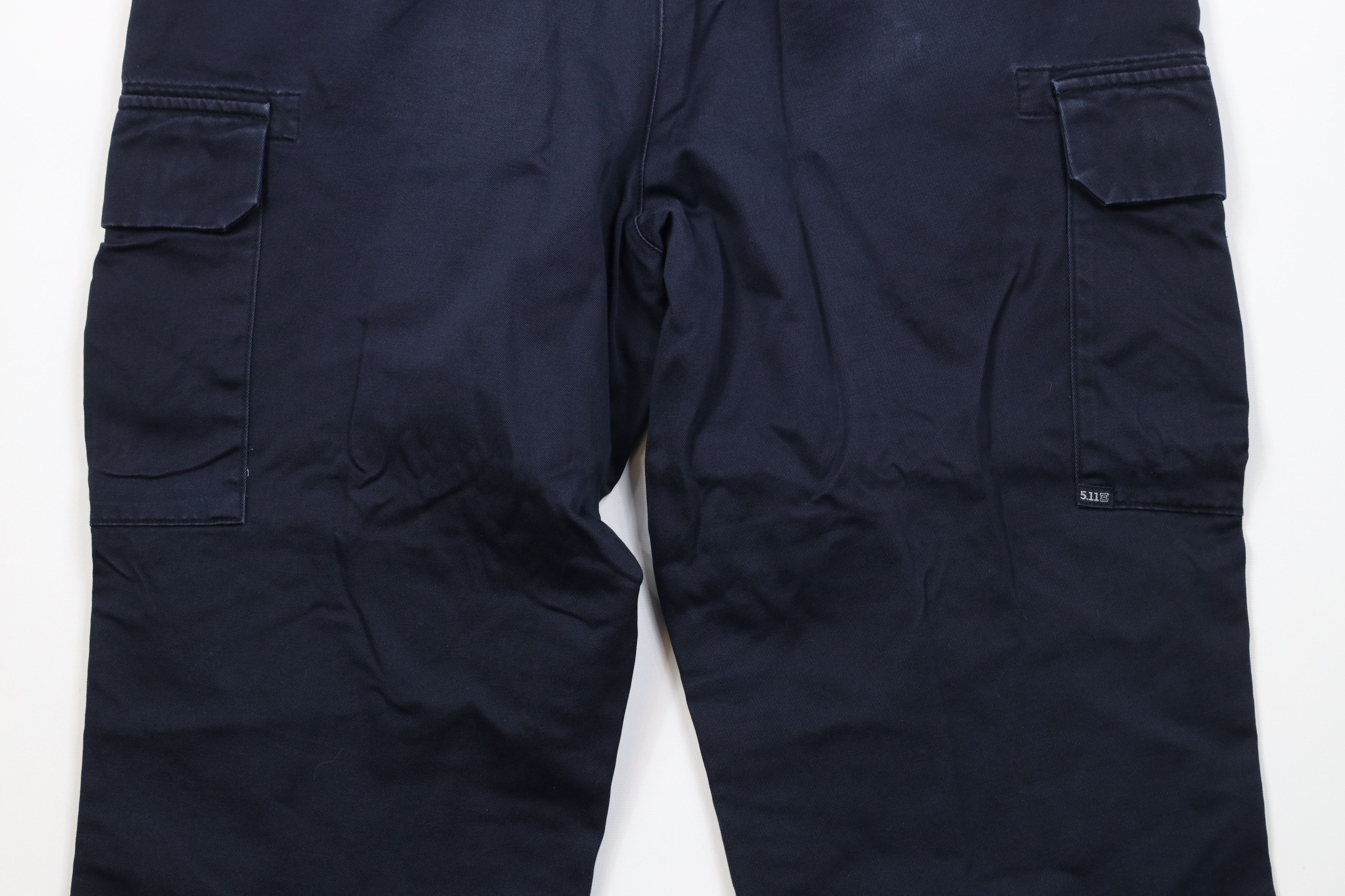 Vintage 5.11 Tactical Series Company Double Knee Cargo Pants Blue Size US 42 / EU 58 - 12 Thumbnail