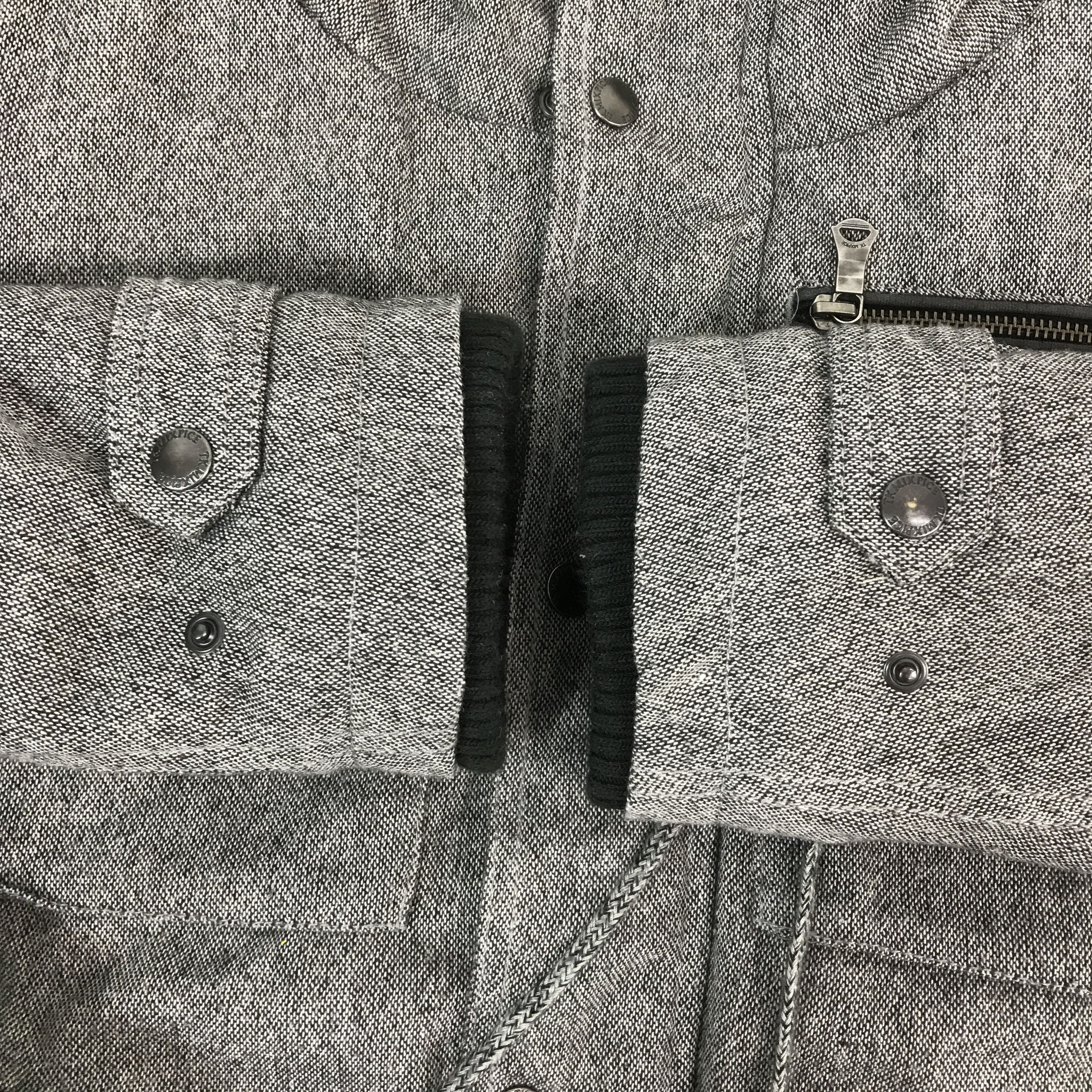 Japanese Brand TKMIXPICE JAPAN DESIGN BONO COLLAR JACKET K64B9 Size US M / EU 48-50 / 2 - 11 Thumbnail