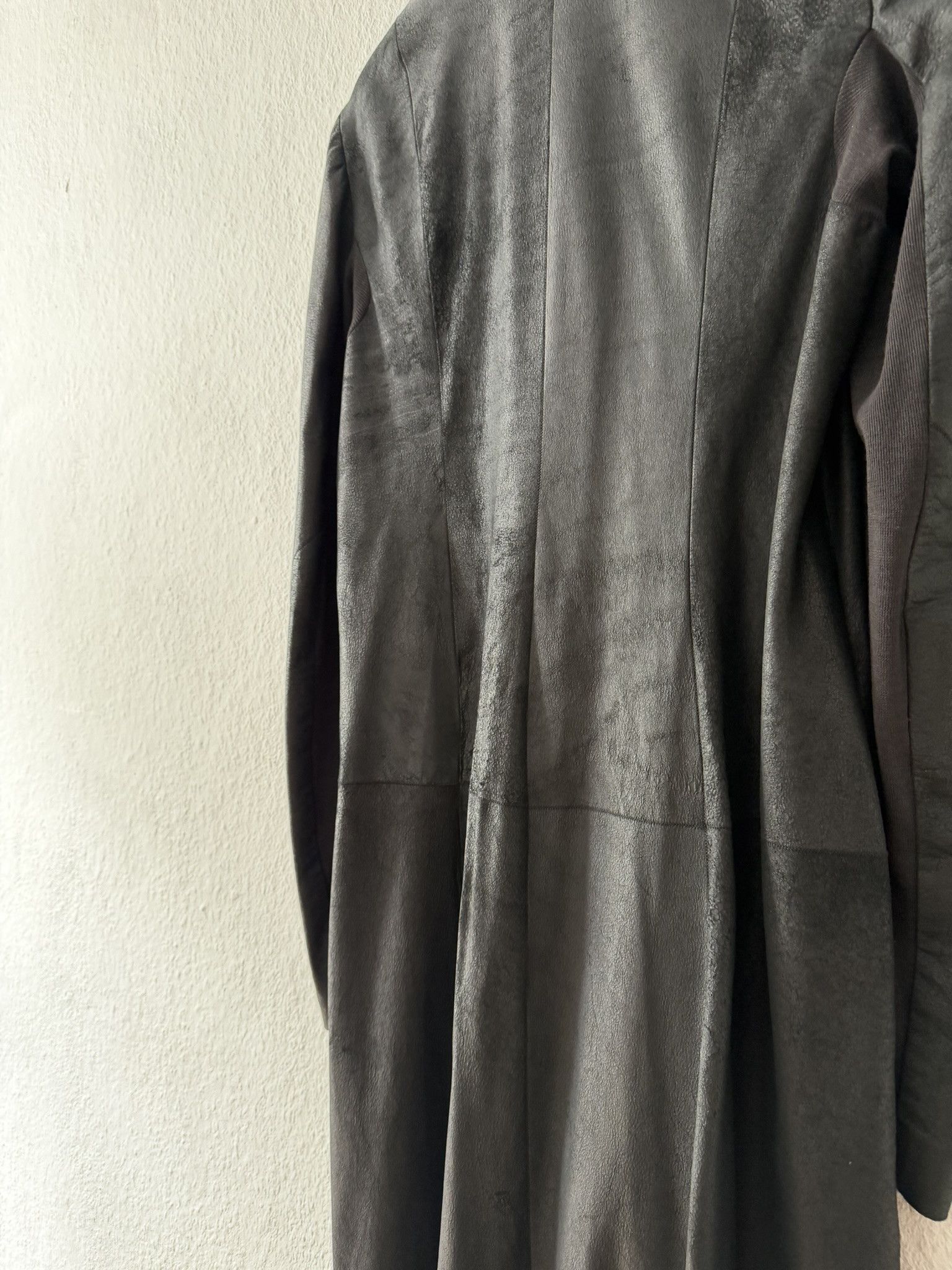 Rick Owens S/S 13 "ISLAND" Blistered Lamb Leather Coat Rick Owens Size US L / EU 52-54 / 3 - 14 Thumbnail