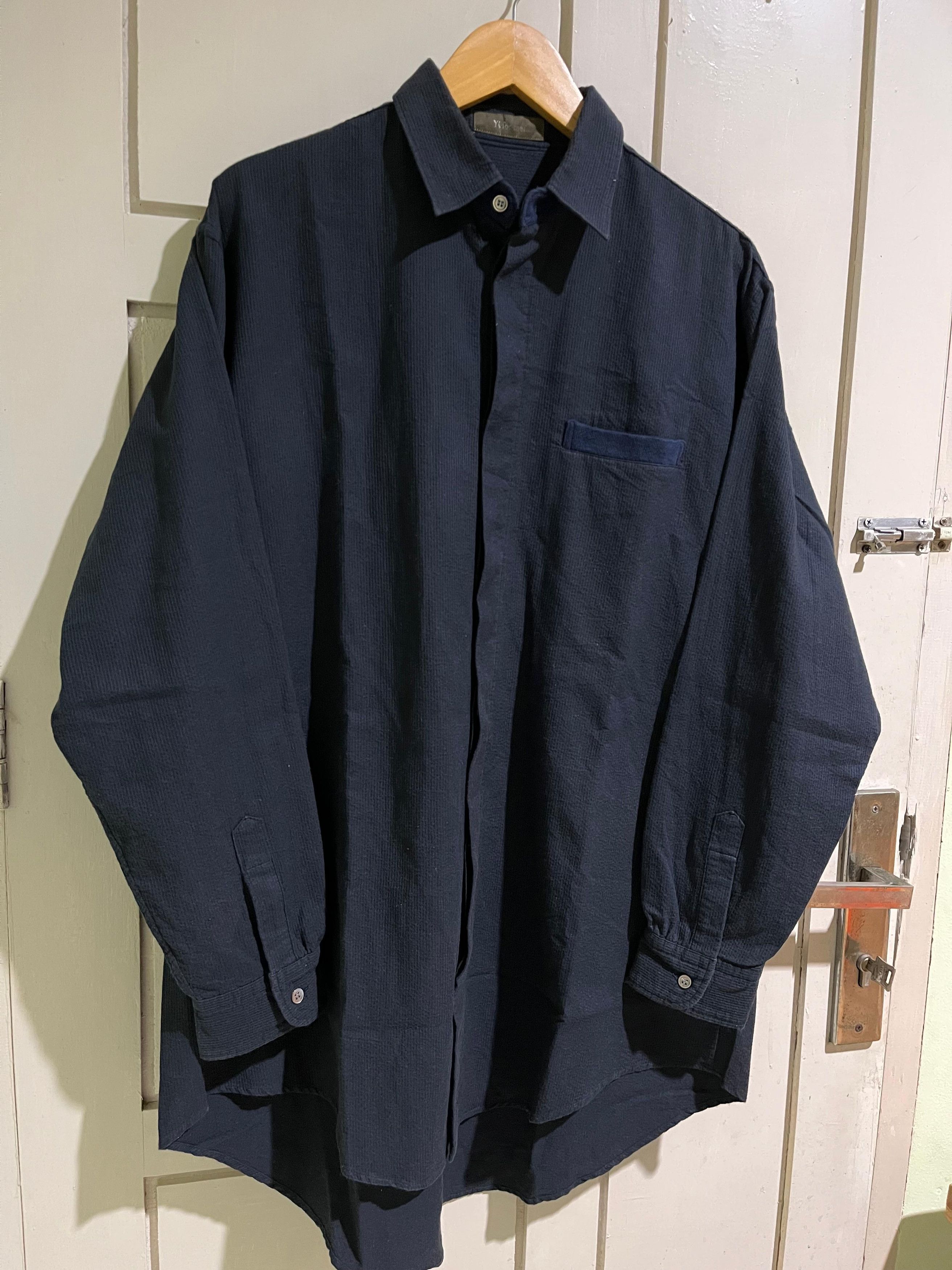 Yohji Yamamoto Vintage Ys for men long shirt Size US L / EU 52-54 / 3 - 2 Thumbnail