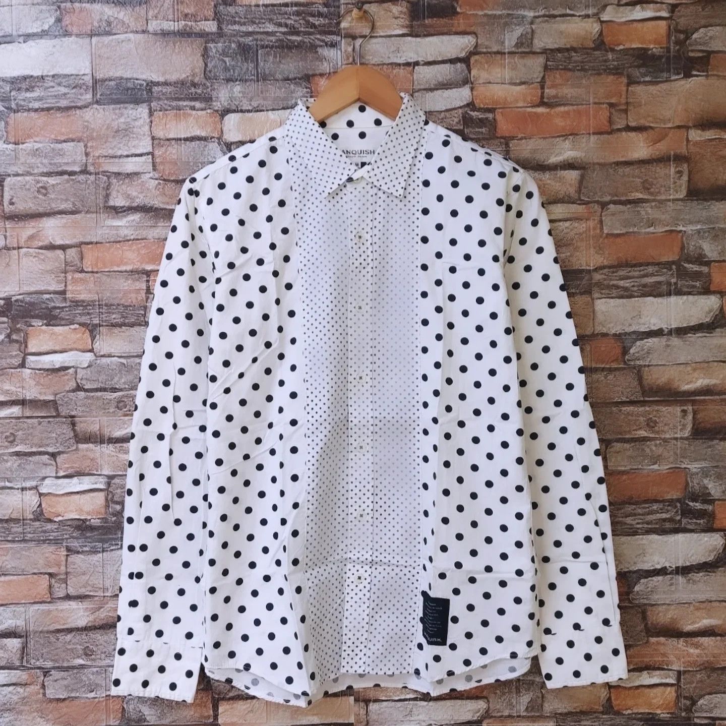 Vanquish Vanquish Polkadot Long Sleeve Button Shirt Size US S / EU 44-46 / 1 - 1 Thumbnail