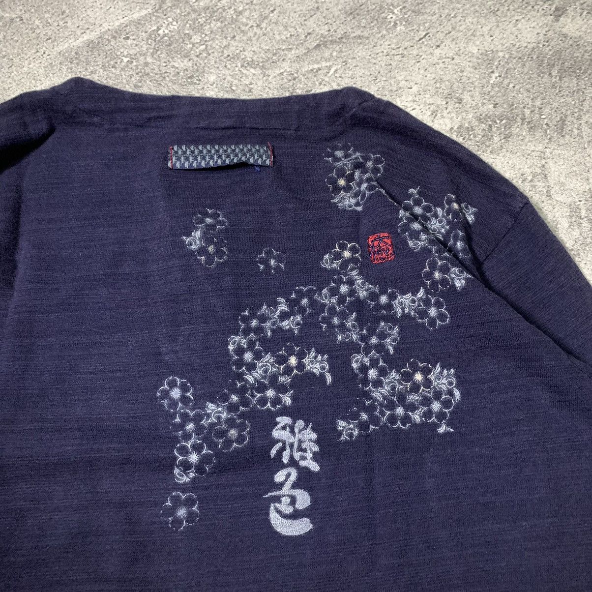 Japanese Brand JAPANESE TRADITIONAL FLOWER LONG SLEEVE SUKAJAN STYLE Size US M / EU 48-50 / 2 - 8 Thumbnail