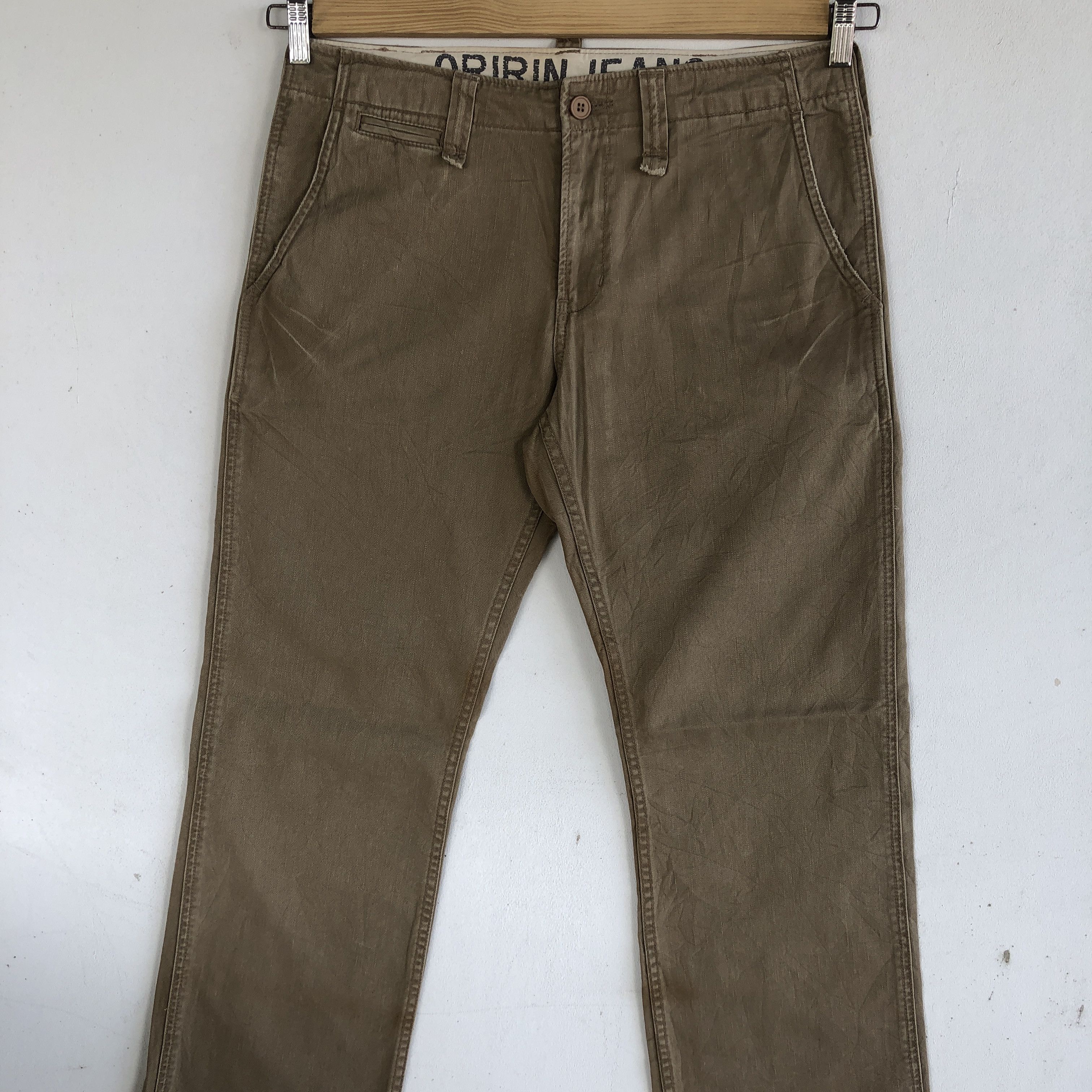Japanese Brand Vintage Japanese Trousers Mens Casual Japanese Trousers Size US 32 / EU 48 - 3 Thumbnail