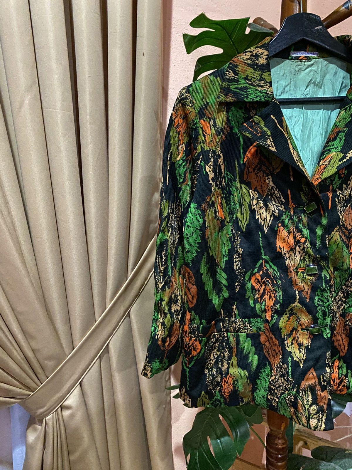 Japanese Brand Vintage 1960s–70s Japanese Tailored Jacket | Autumn Leaf Size M / US 6-8 / IT 42-44 - 9 Thumbnail