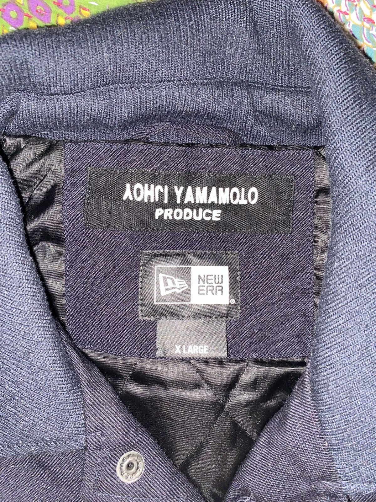 New Era × Yohji Yamamoto YOHJI YAMAMOTO X NEW ERA WOOL BUTTON-UP JACKET Size US XL / EU 56 / 4 - 3 Thumbnail
