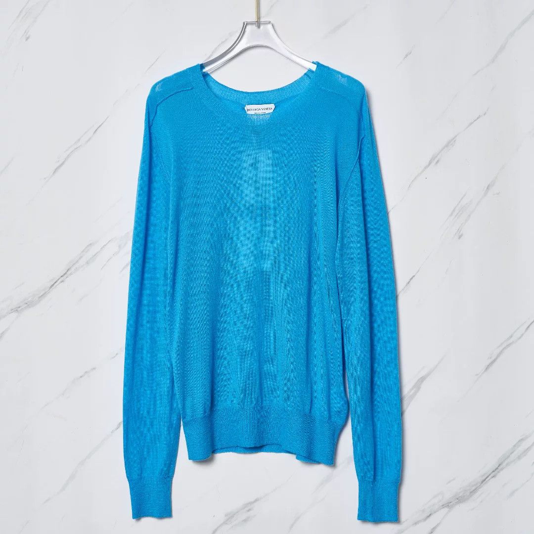 Bottega Veneta Bottega Veneta Men's Drop Shoulder Sweater Size US M / EU 48-50 / 2 - 1 Thumbnail