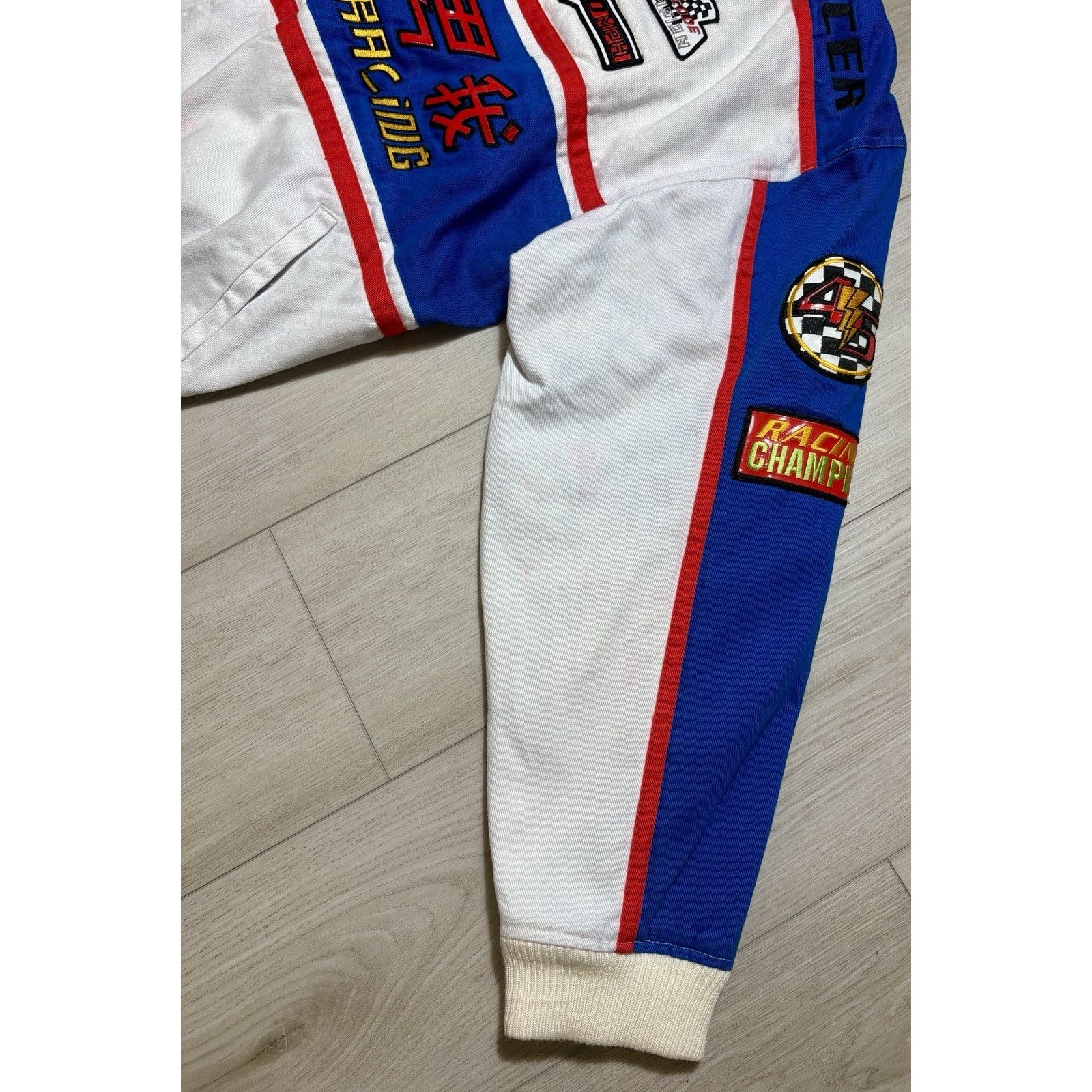 Other VTG Y2K Racing Jacket Graphic Patch Moto Streetwear Mens 3XL Size US XXL / EU 58 / 5 - 11 Thumbnail