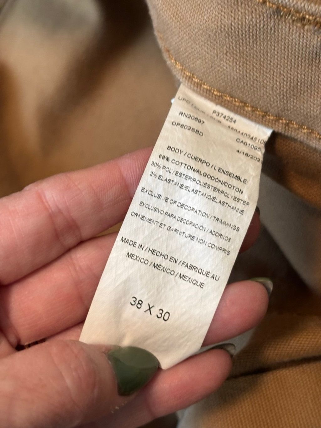 Dickies Dickies Flex Carpenter Pants Straight Caramel 38x30 Size US 38 / EU 54 - 8 Thumbnail