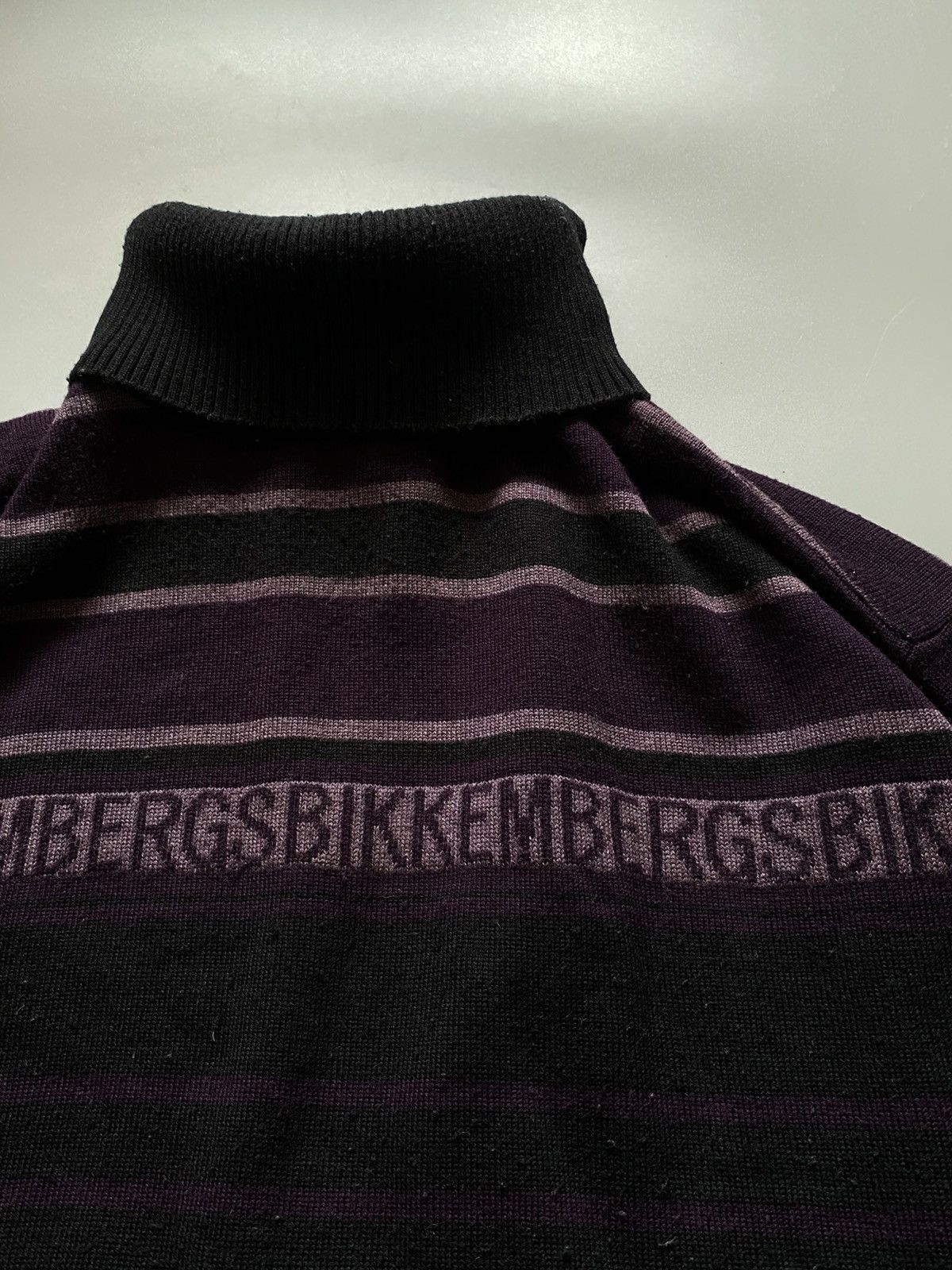 Dirk Bikkembergs Dirk BIKKEMBERGS vintage golf sweater 90s Size US L / EU 52-54 / 3 - 3 Thumbnail