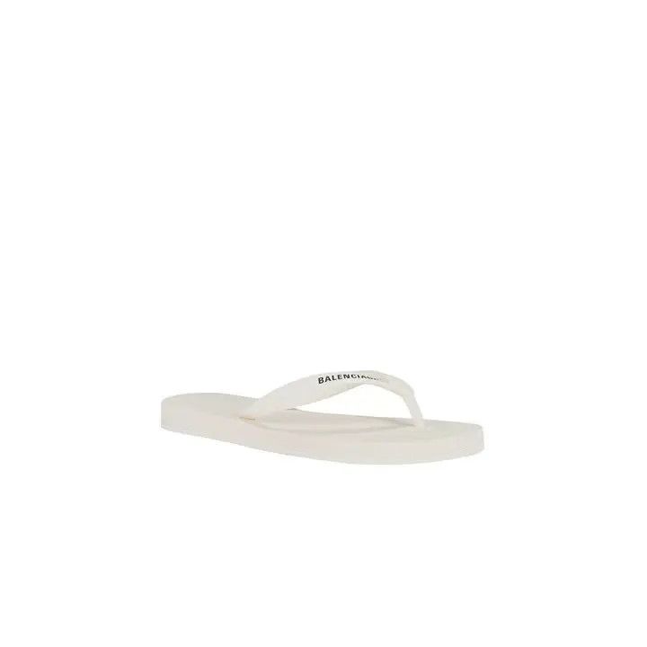 Balenciaga o1w1db10526 Thong Sandals in White Size US 10 / IT 40 - 4 Thumbnail