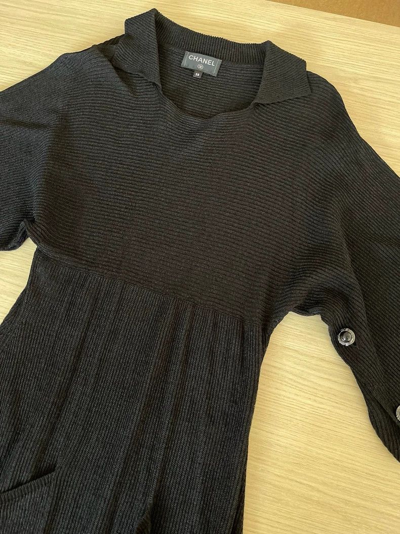 Chanel Chanel Black dress Size XS / US 0-2 / IT 36-38 - 4 Thumbnail