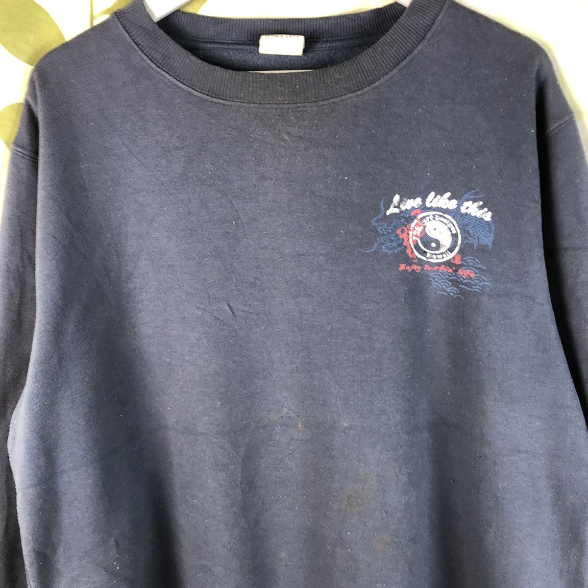 Japanese Brand T&C Surf Designs vintage Dark Blue Sweatshirt #7440 Size US L / EU 52-54 / 3 - 9 Thumbnail