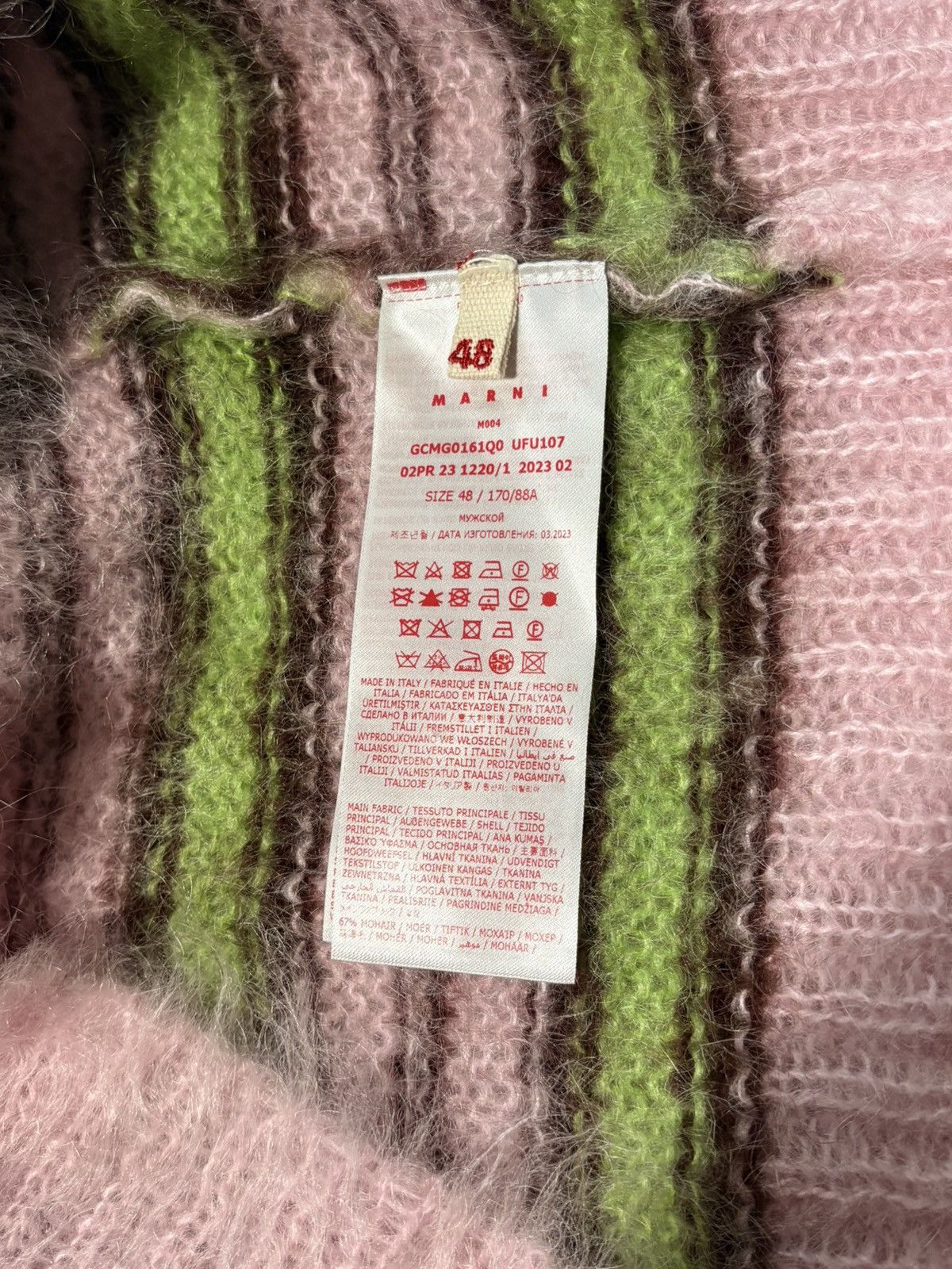 Marni Marni Mohair Sweater Size XL / US 12-14 / IT 48-50 - 4 Thumbnail