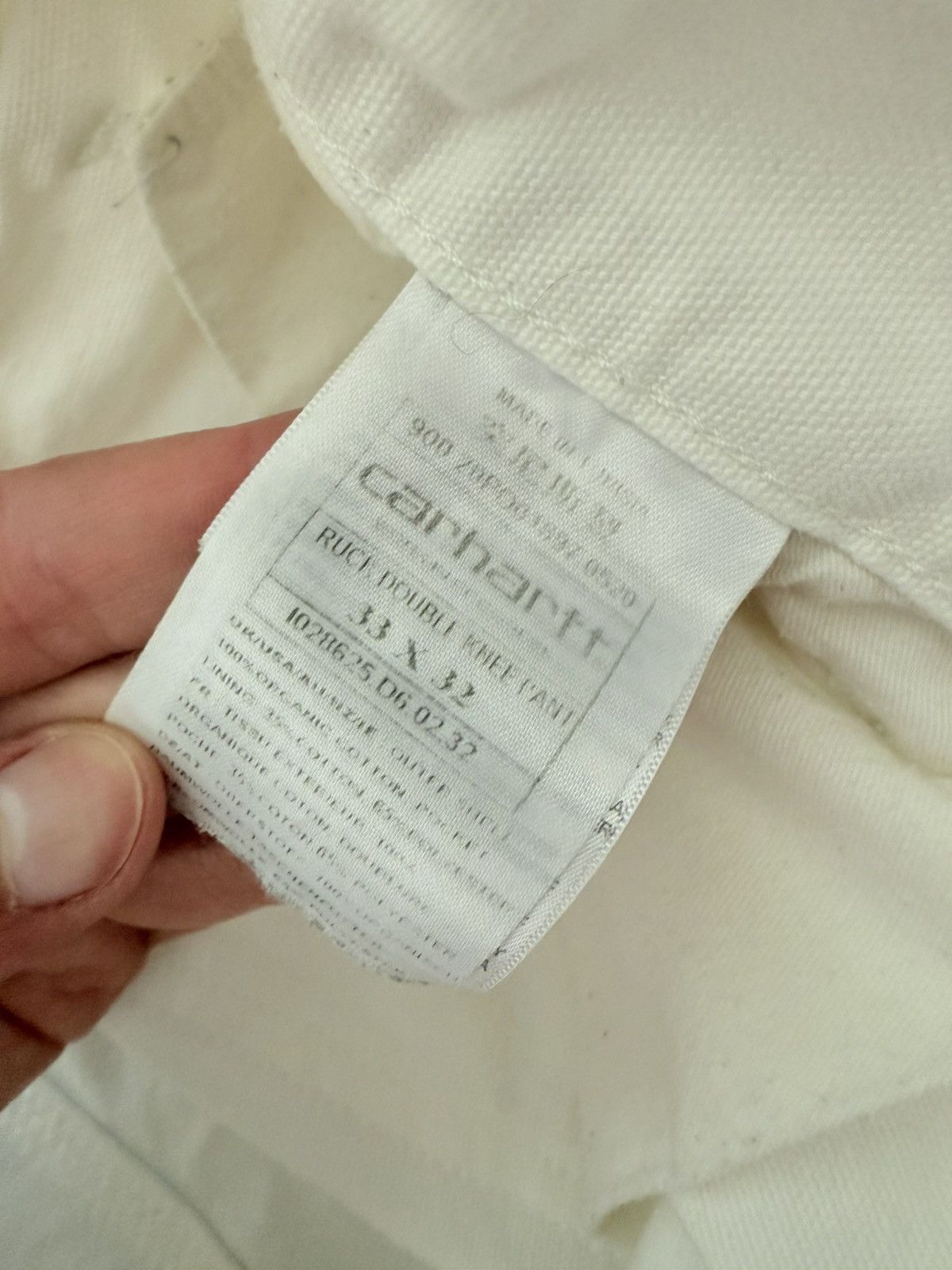 Carhartt Wip CARHARTT WIP DOUBLE KNEE RUCK PANT Size US 33 - 12 Thumbnail
