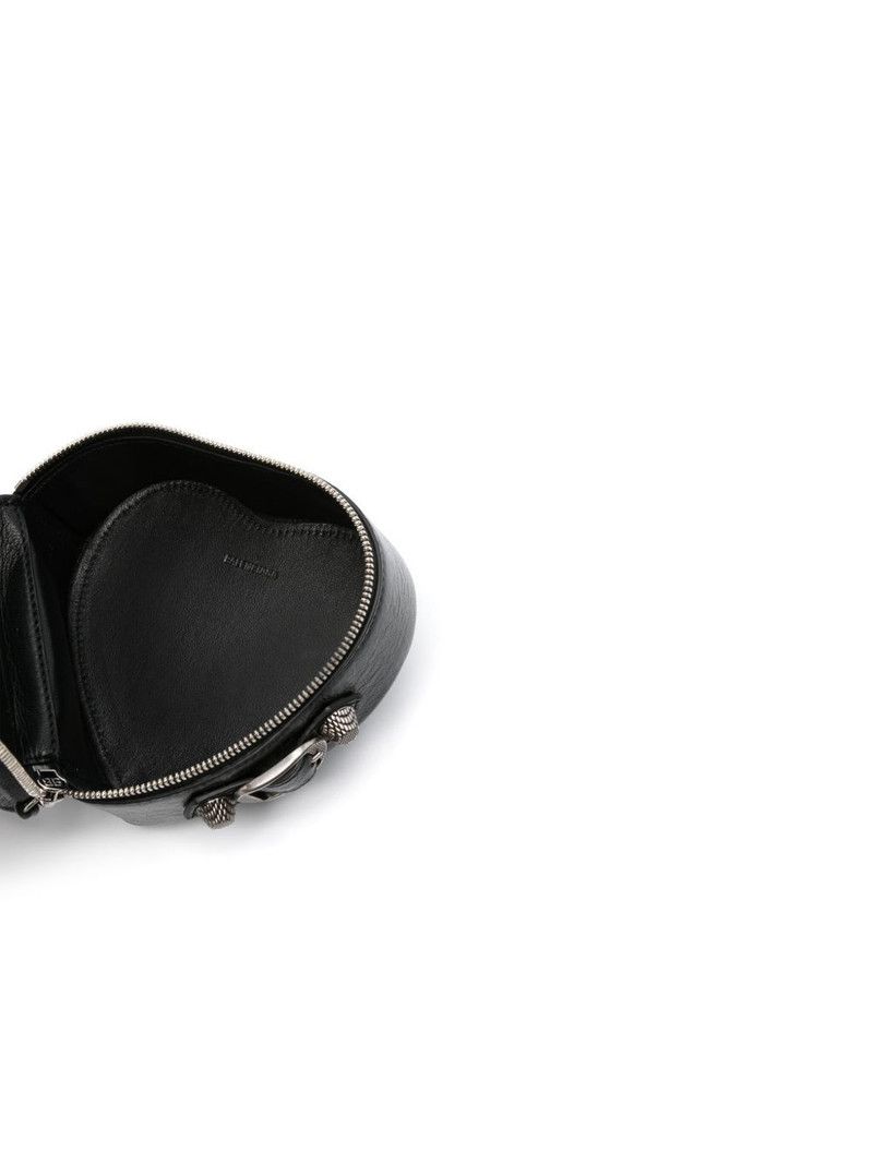 Balenciaga o1srvl11e0426 Size: OS / Le Cagole Heart Jewelry Box Black Size ONE SIZE - 4 Thumbnail