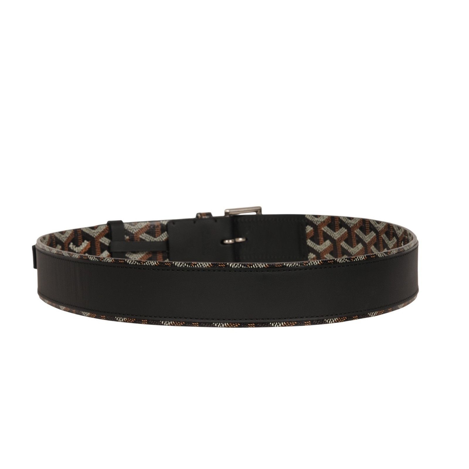 Goyard Florida II Belt 90 29 30 31 Black Brown Goyardine Canvas Size ONE SIZE - 10 Thumbnail
