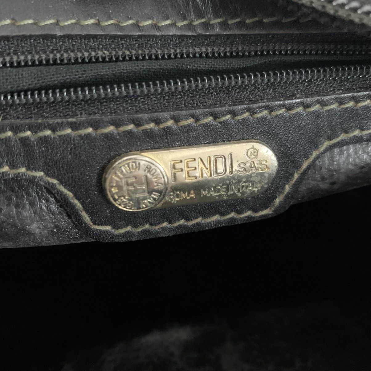 Fendi Fendi Zucca Vintage Chain Shoulder Size ONE SIZE - 13 Thumbnail