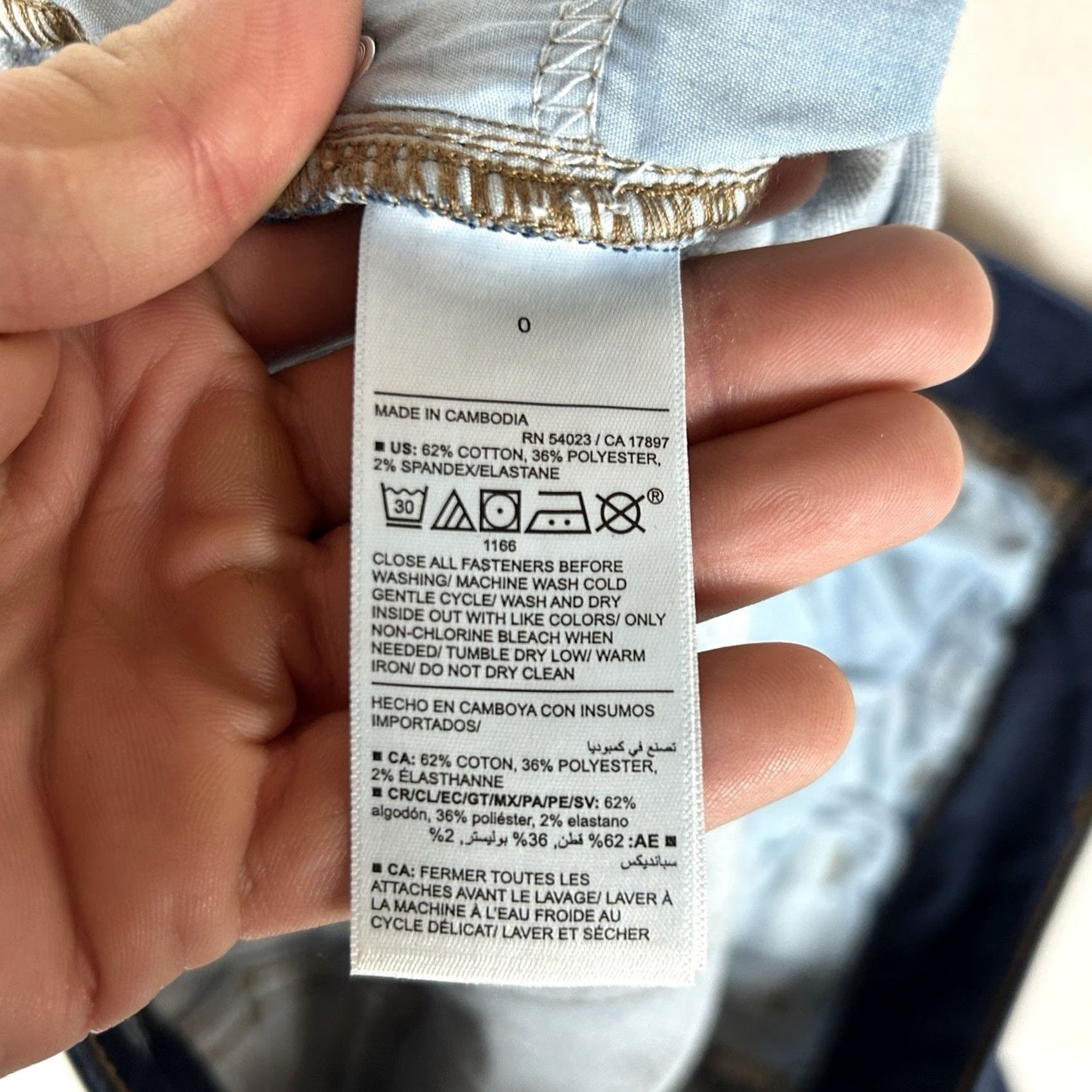 Old Navy Old Navy Jeans Womens 0 High Rise Skinny 5-Pocket Denim Blue Stretch Pockets Modern Regular Rise Jeans Size 25" / US 0 / IT 36 - 7 Thumbnail
