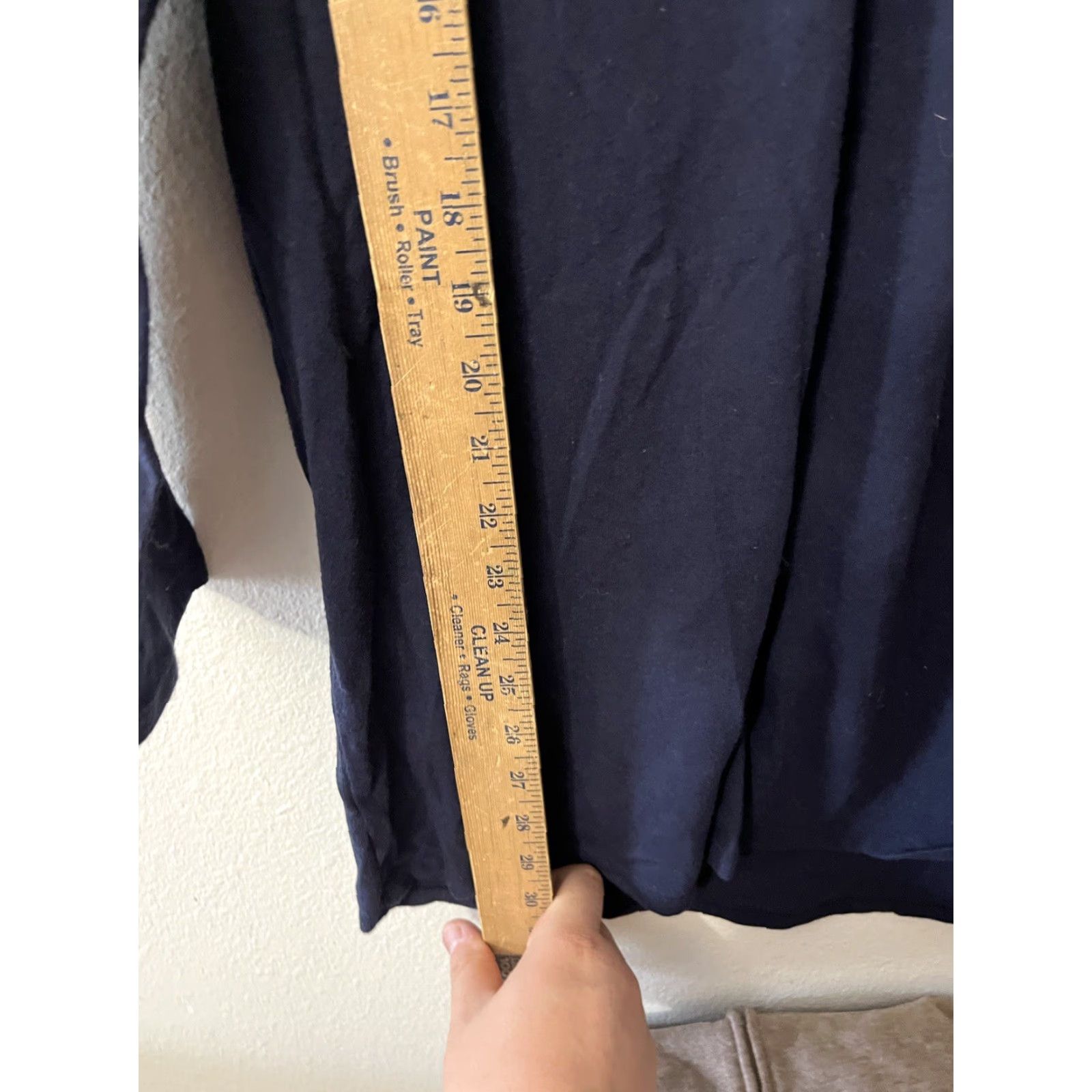 Victoria's Secret Victoria Secret Shirt Women's Small Blue Sleep Tshirt Long Sleeve Crush Open Back Size S / US 4 / IT 40 - 4 Thumbnail