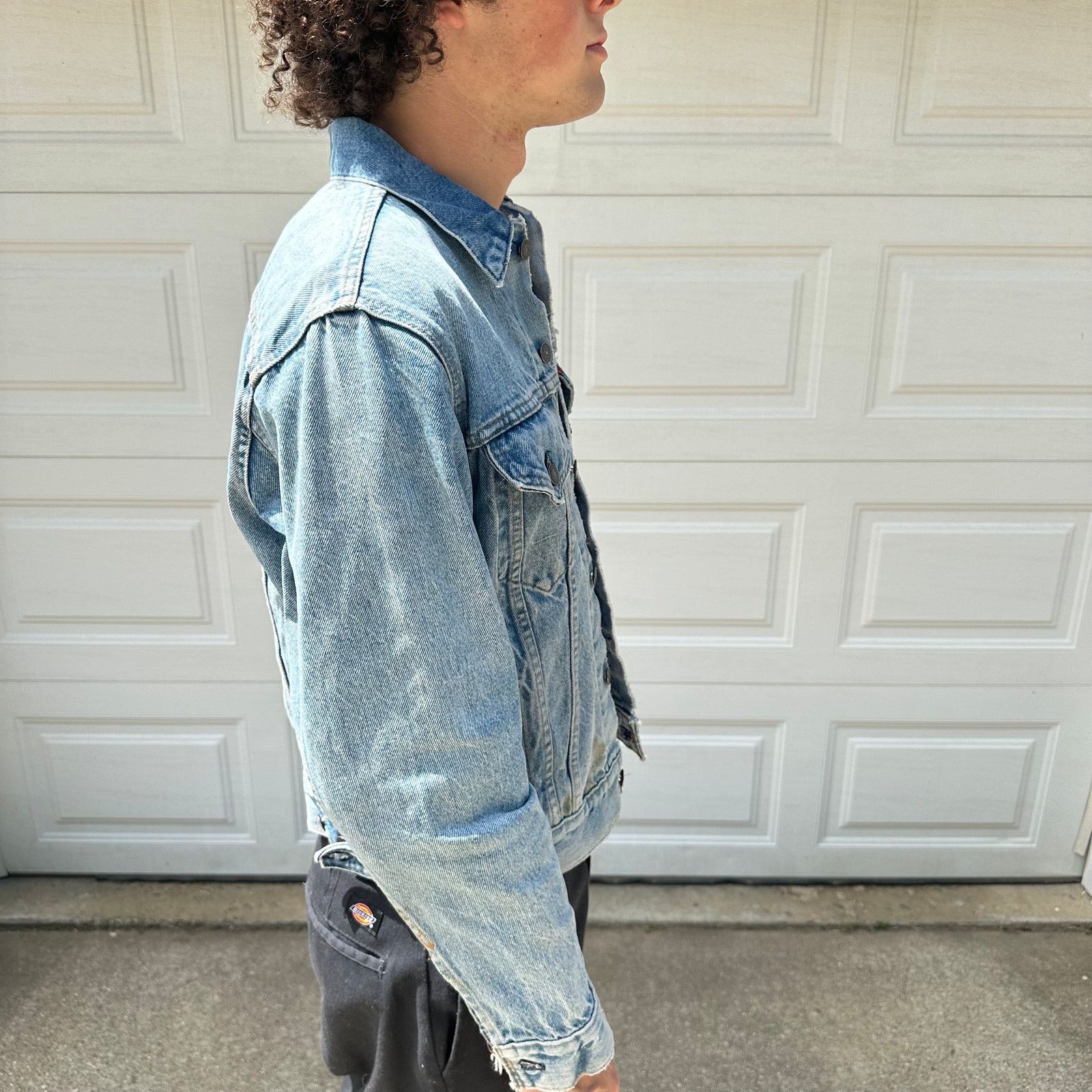 Levi's Vintage Mid-80s Men's Levi's Denim Trucker Jacket Size US M / EU 48-50 / 2 - 6 Thumbnail