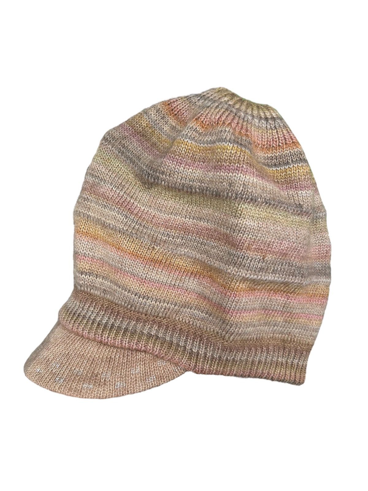 Japanese Brand × Kapital × Vintage Japanese Style Knitt Rare Design Hats ☠️☠️🎌 Size ONE SIZE - 1 Thumbnail