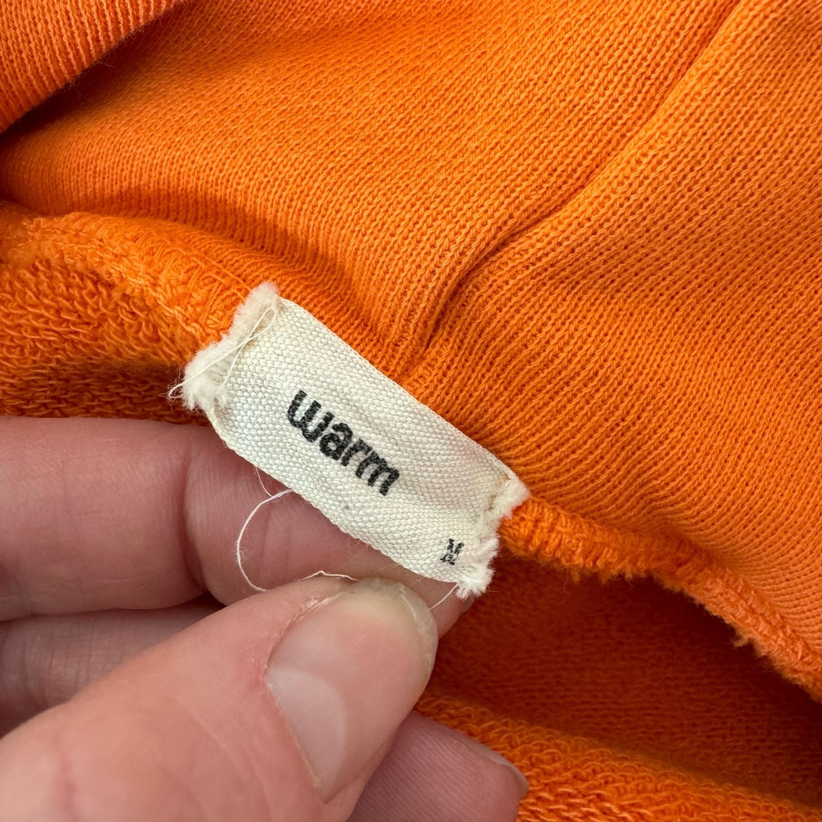 Other WARM "Warm Aloha" Orange Hoodie Sweatshirt Size Medium Size M / US 6-8 / IT 42-44 - 4 Thumbnail