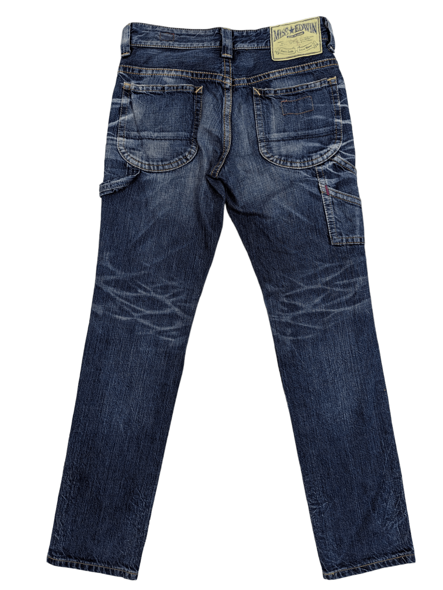 Edwin VINTAGE EDWIN CARPENTER JEANS Size 32" / US 10 / IT 46 - 2 Thumbnail