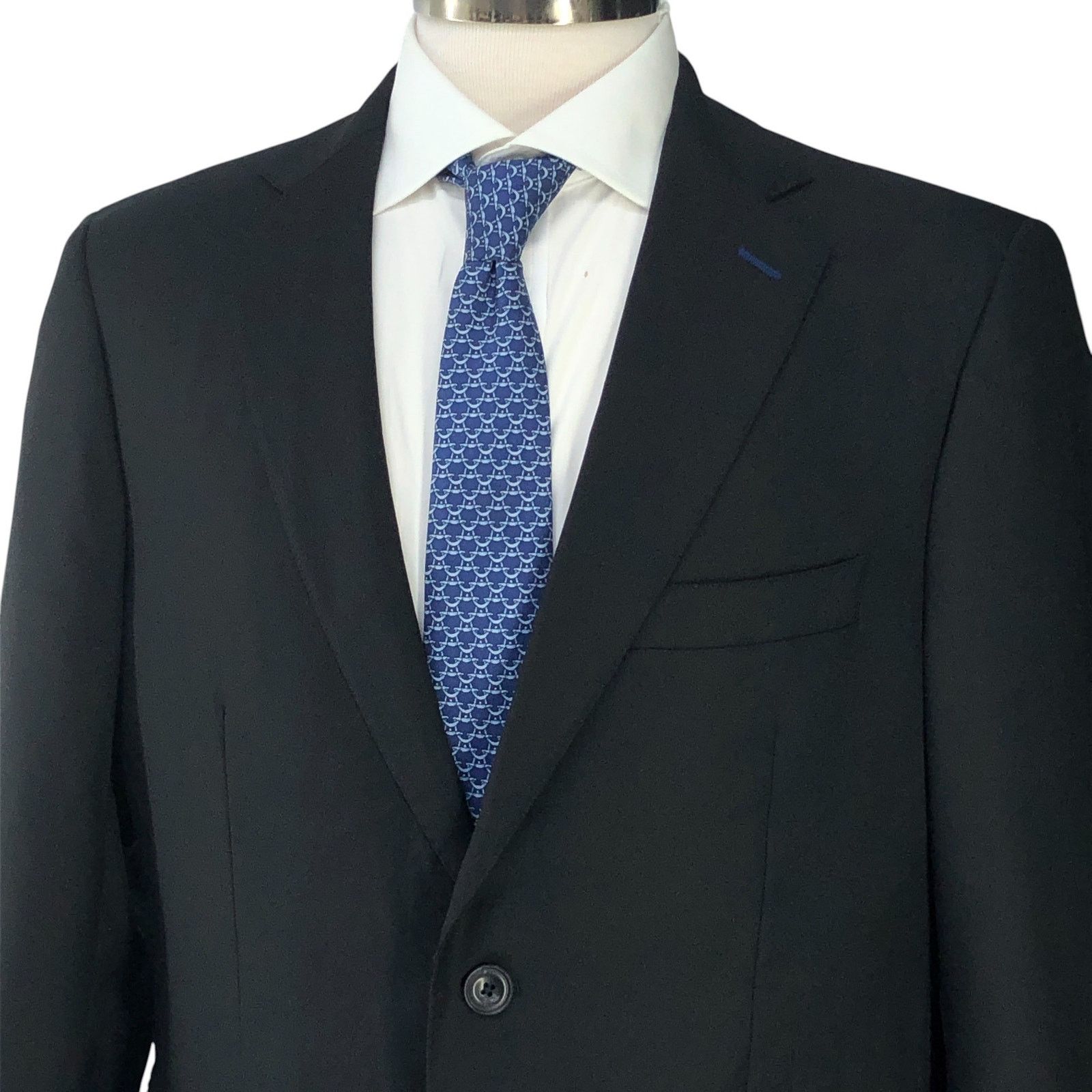 J.Hilburn J Hilburn 40S Sport Coat Blazer Revenge Super 150s Bespoke Size 40S - 2 Thumbnail