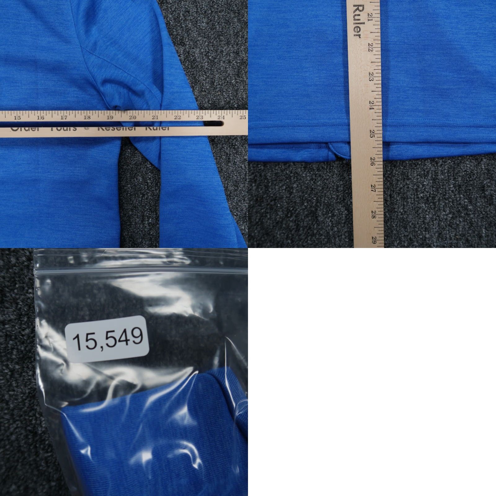 Puma Puma Jacket Womens Large Blue Heather Nebulas Full Zip Dry Cell Long Sleeve NWT Size L / US 10 / IT 46 - 8 Thumbnail