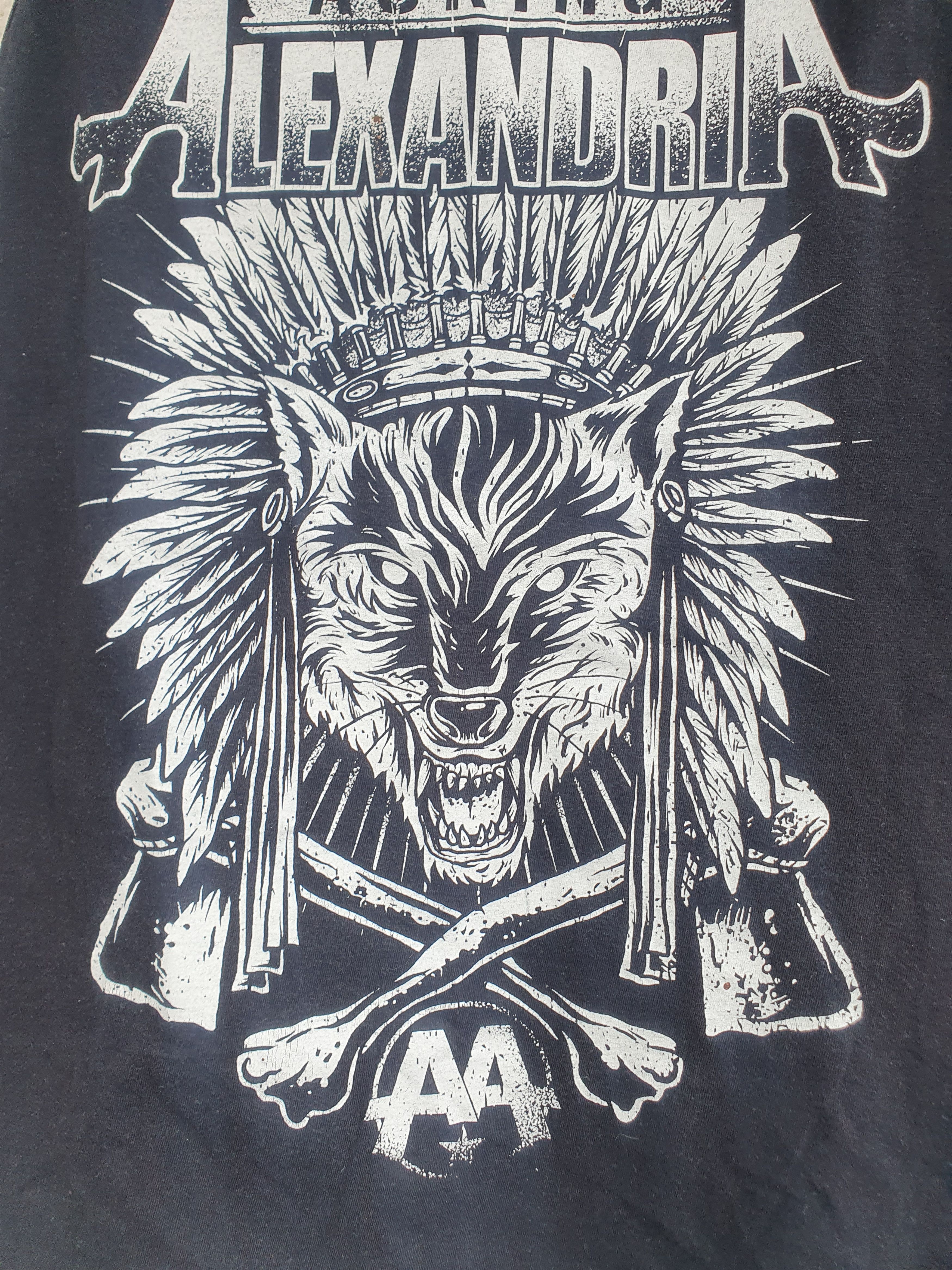 Band Tees Asking Alexandria Tank Top Band Rock Metal sz M Size US M / EU 48-50 / 2 - 4 Thumbnail
