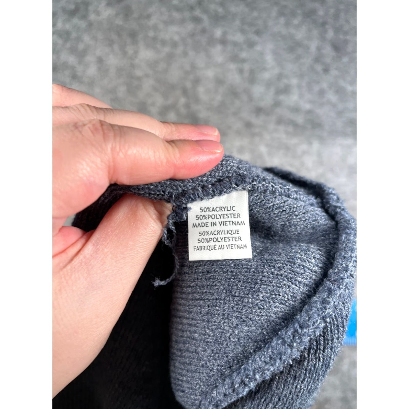 Vintage Beanie Grand Canyon Blue One Size Adult Knit 100% Acrylic Blend Embroider Unbranded Unisex Adults Hat/Taqe Size ONE SIZE - 7 Thumbnail